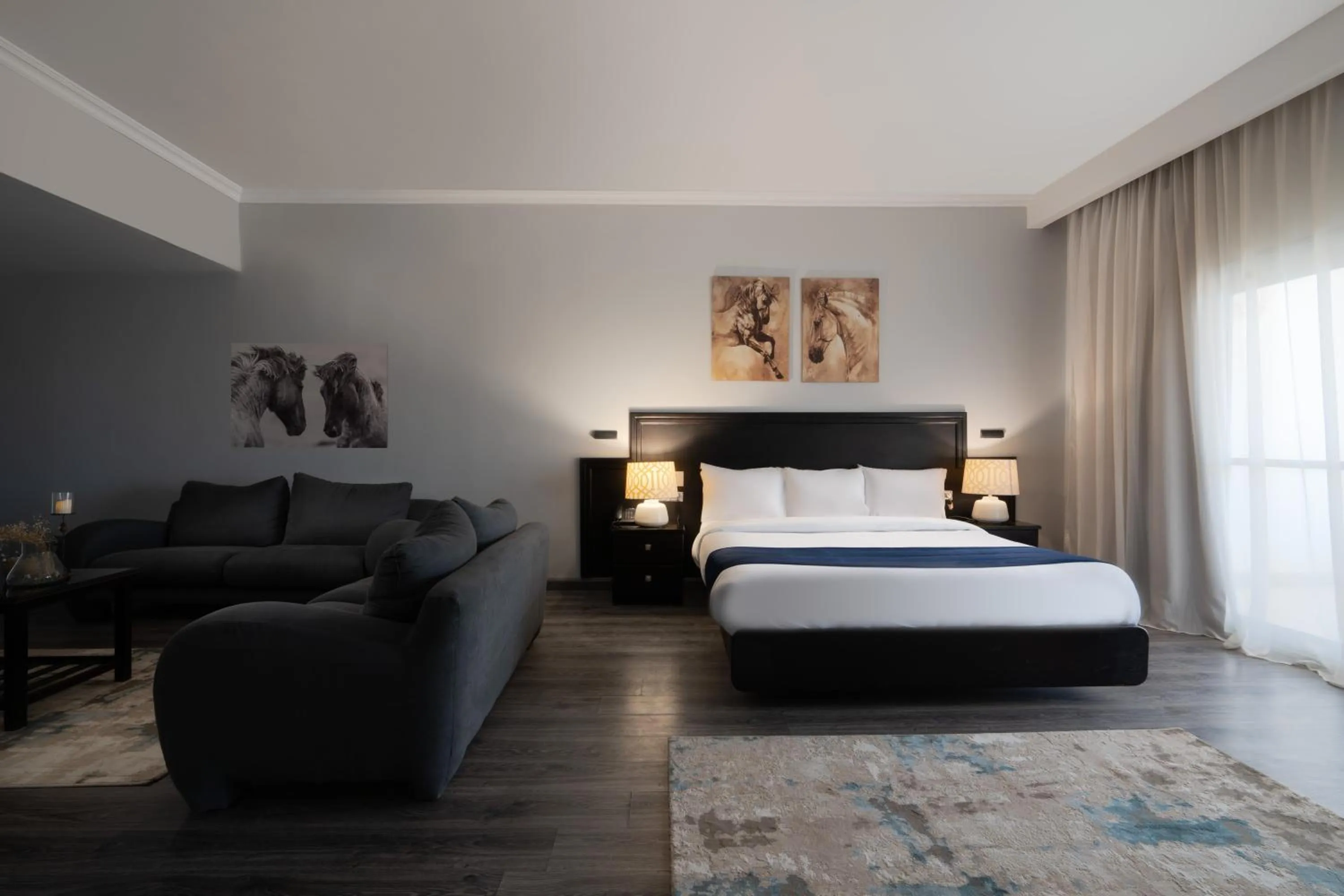 Bed in Assiut Cement Hotel