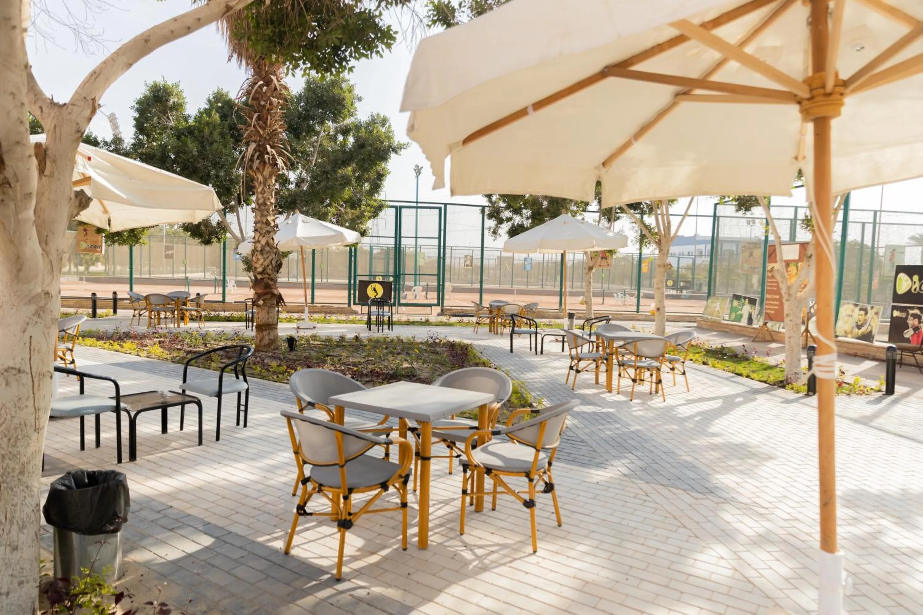 Dining area in Assiut Cement Hotel