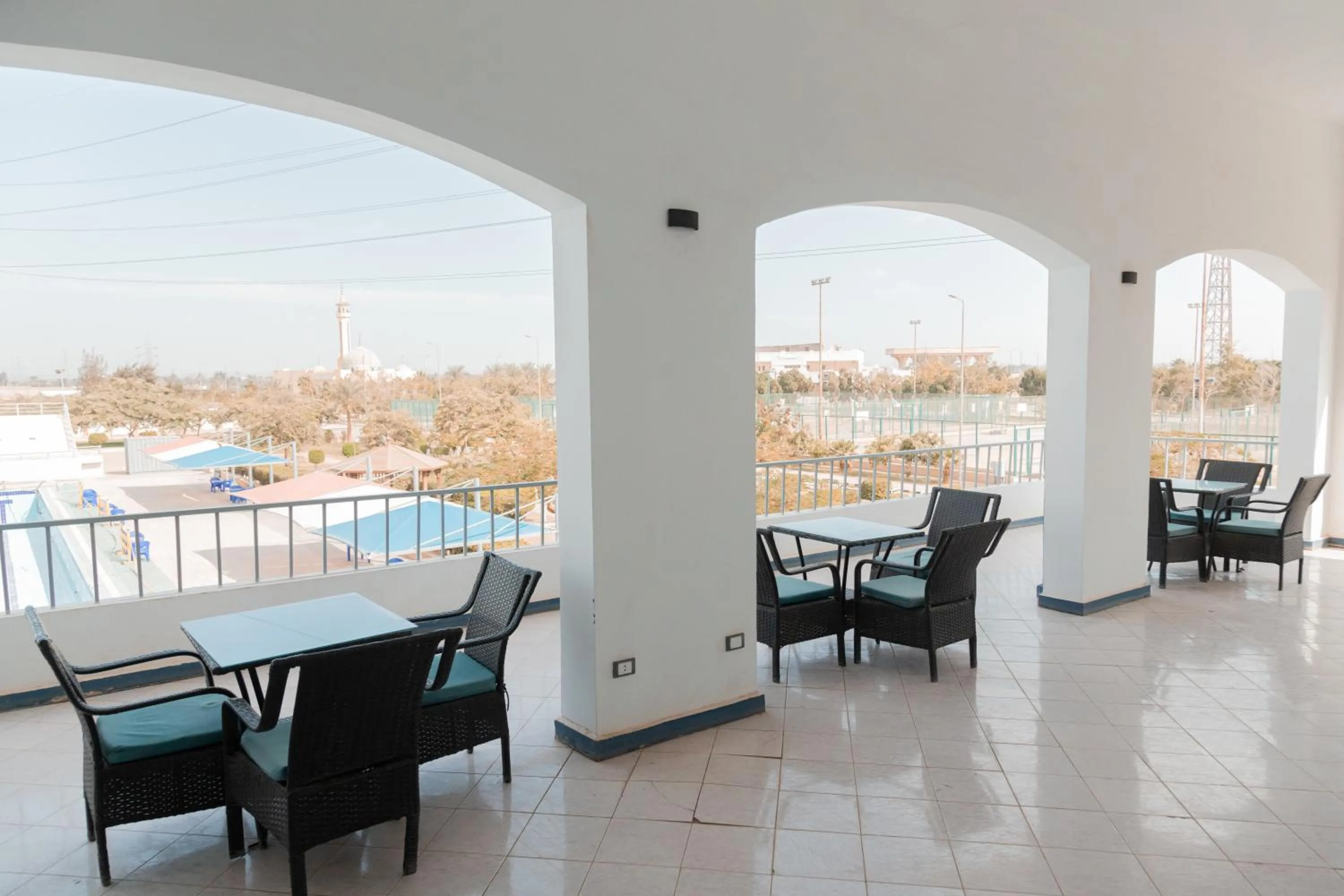Swimming pool in Assiut Cement Hotel