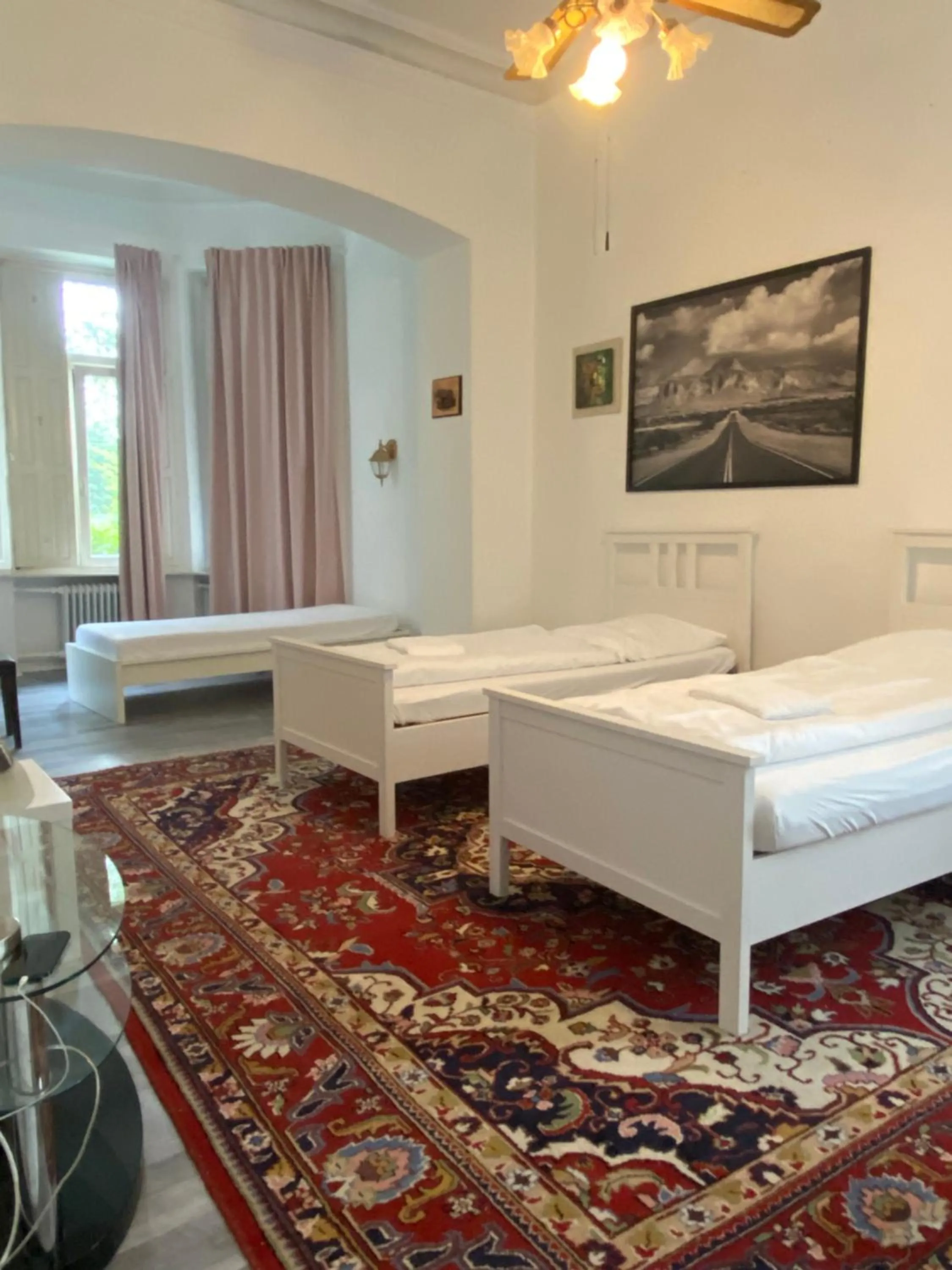 Bed in A&S Ferienwohnungen Koblenzer Strasse