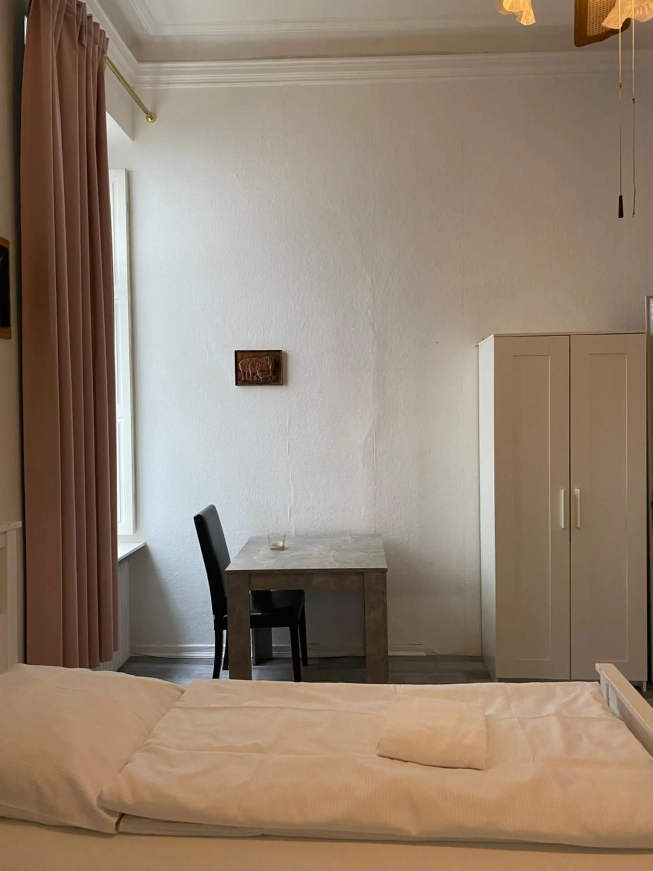 Bed in A&S Ferienwohnungen Koblenzer Strasse