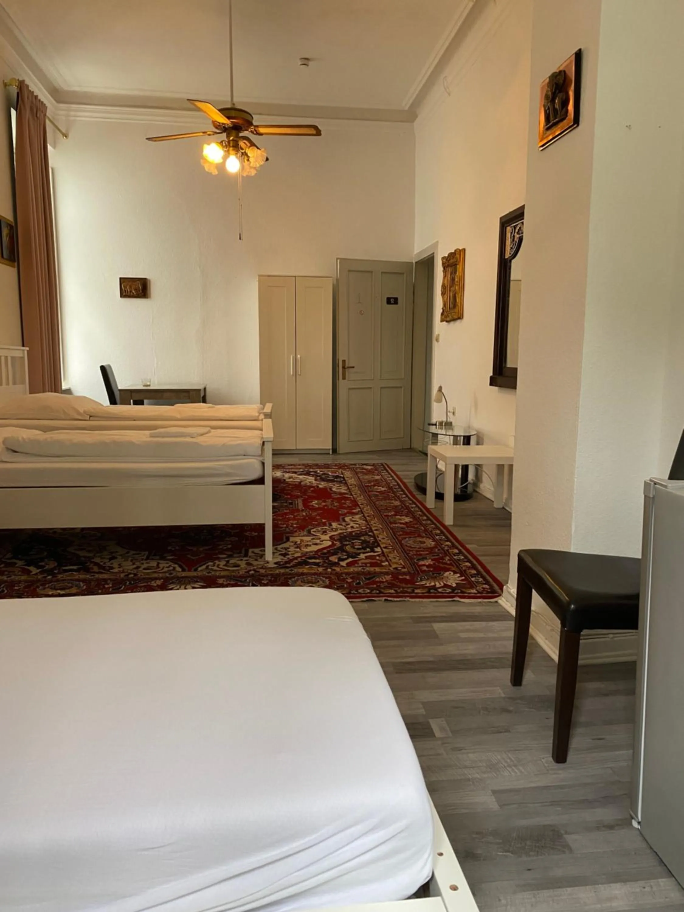 Bed in A&S Ferienwohnungen Koblenzer Strasse