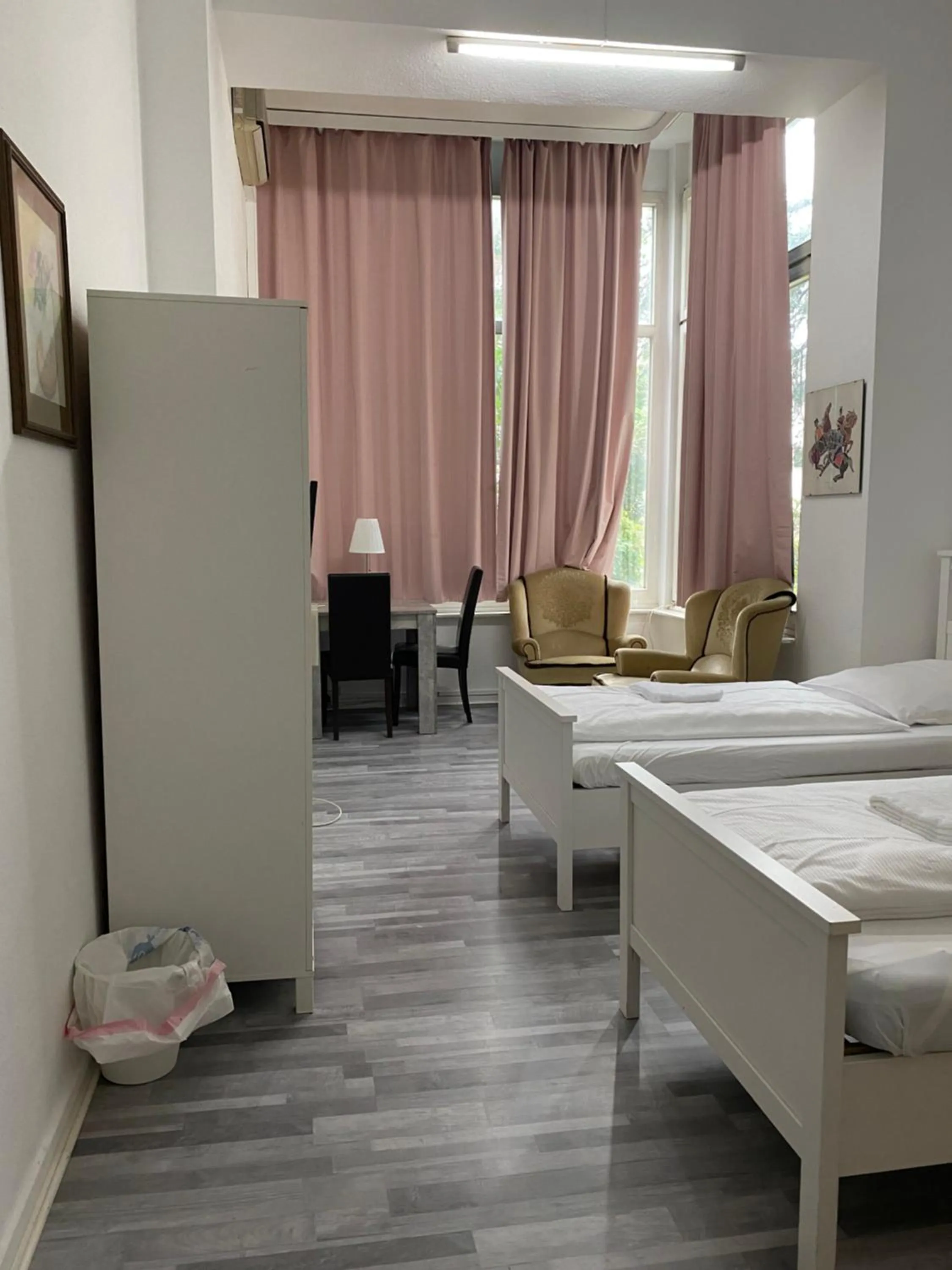 Bed in A&S Ferienwohnungen Koblenzer Strasse