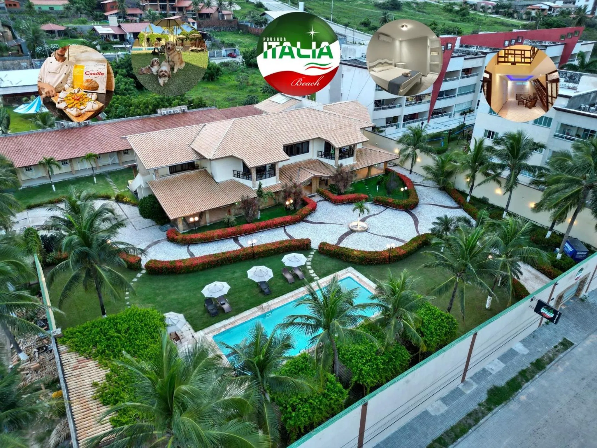 Bird's eye view in Hotel & Pousada Italia Beach - Porto Das Dunas