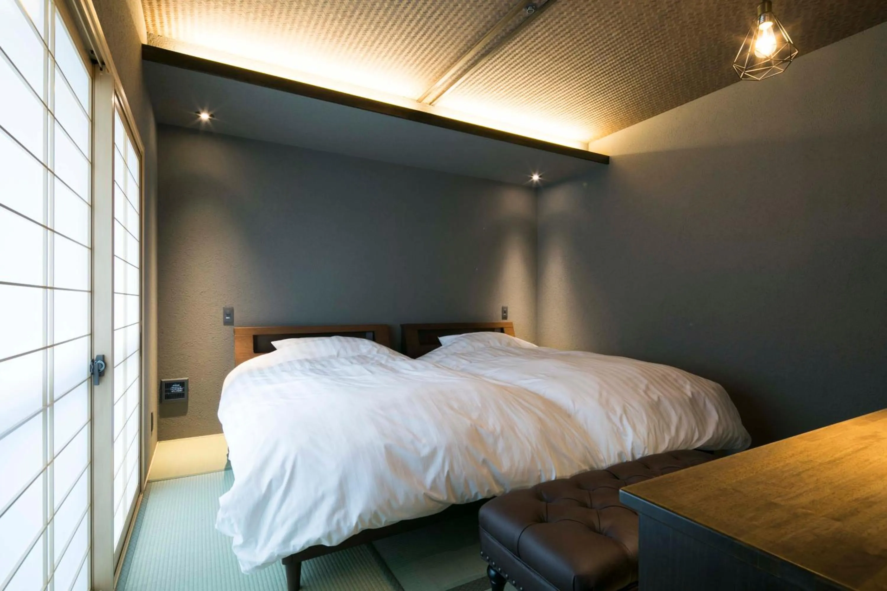 Bed in Arima Koyado Uraku