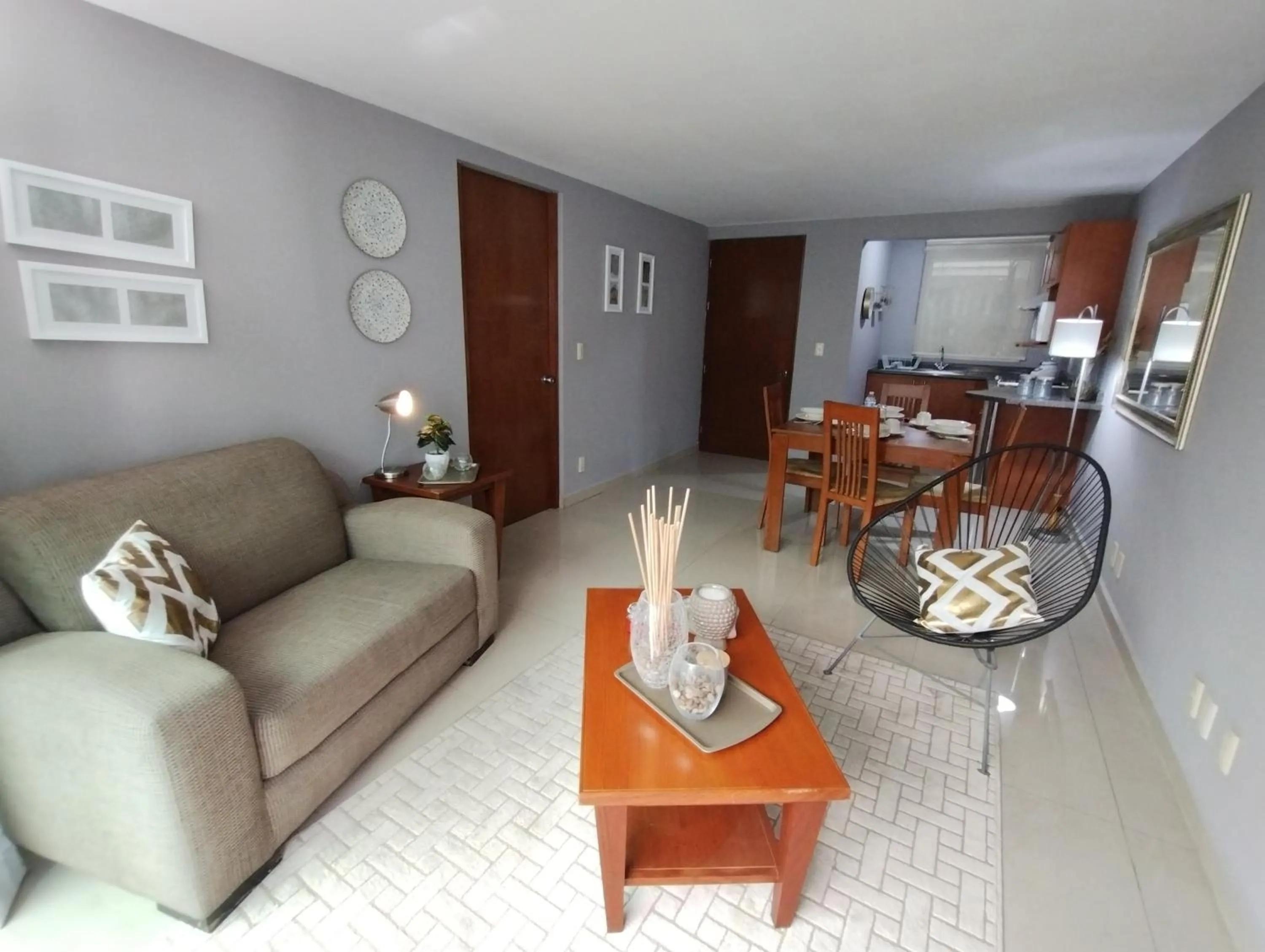 Living room, Seating Area in Residence L´Heritage Aristóteles 140 by BlueBay