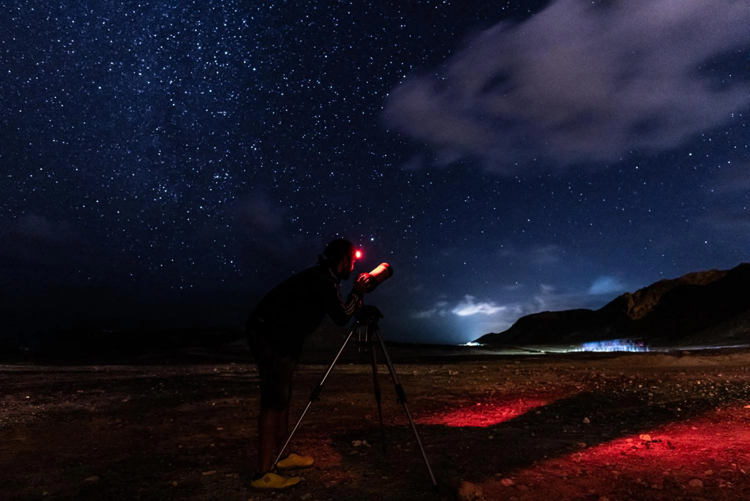 Nearby landmark in Ras Al Jinz Turtle Reserve