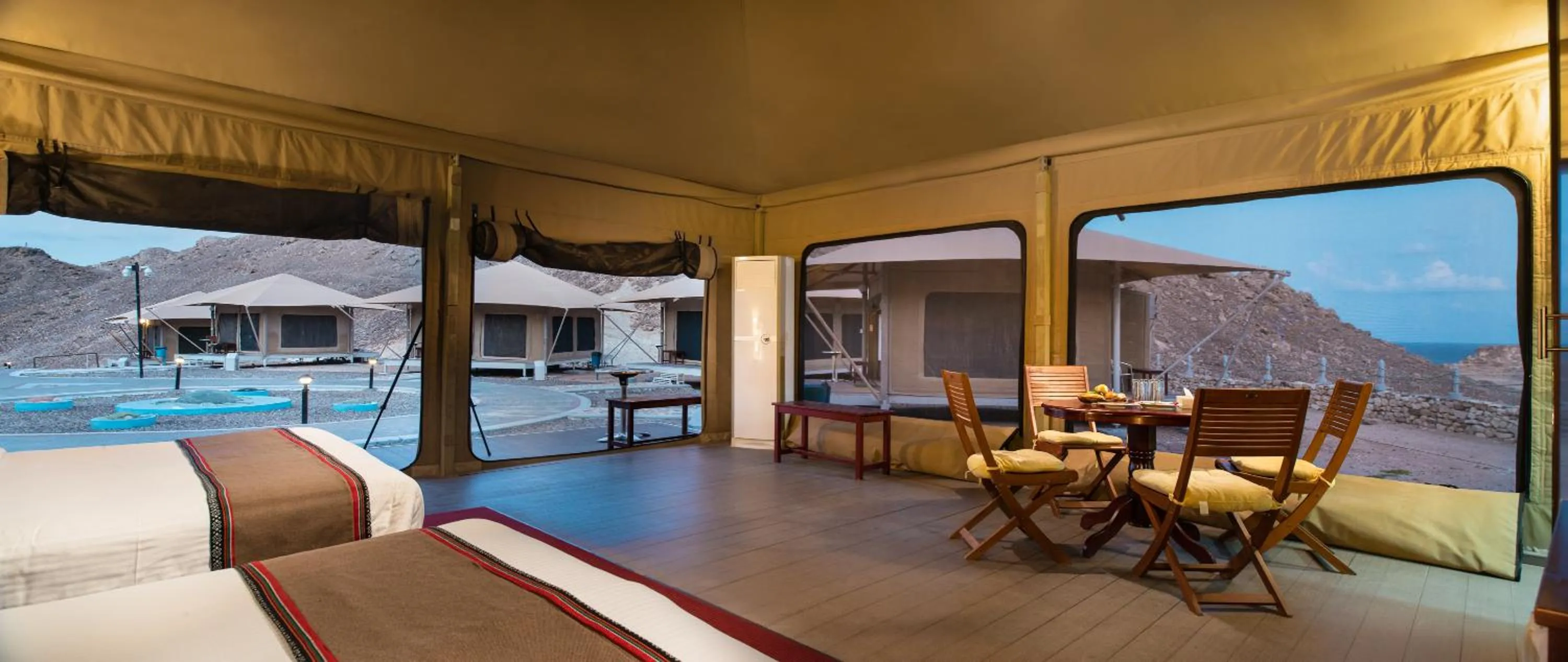 Property building in Ras Al Jinz Turtle Reserve