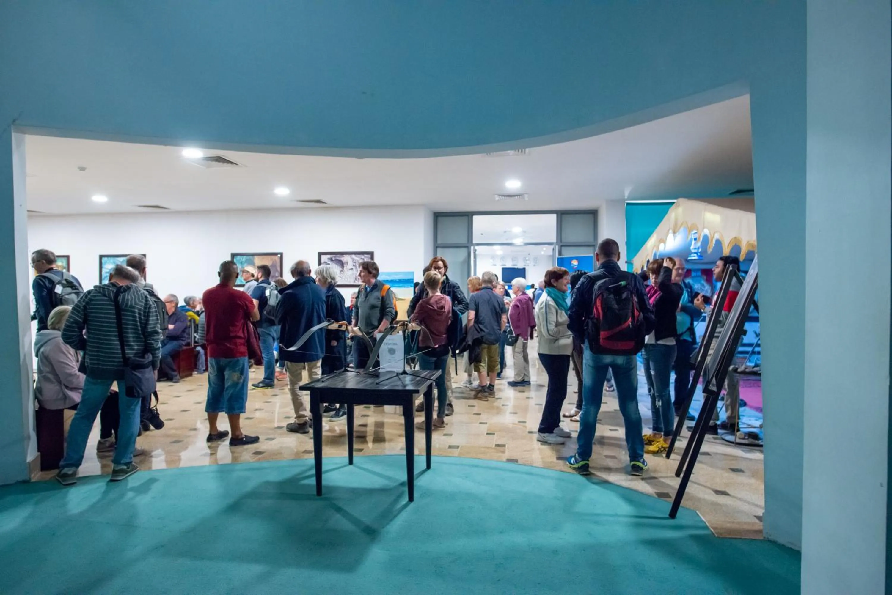 Library in Ras Al Jinz Turtle Reserve