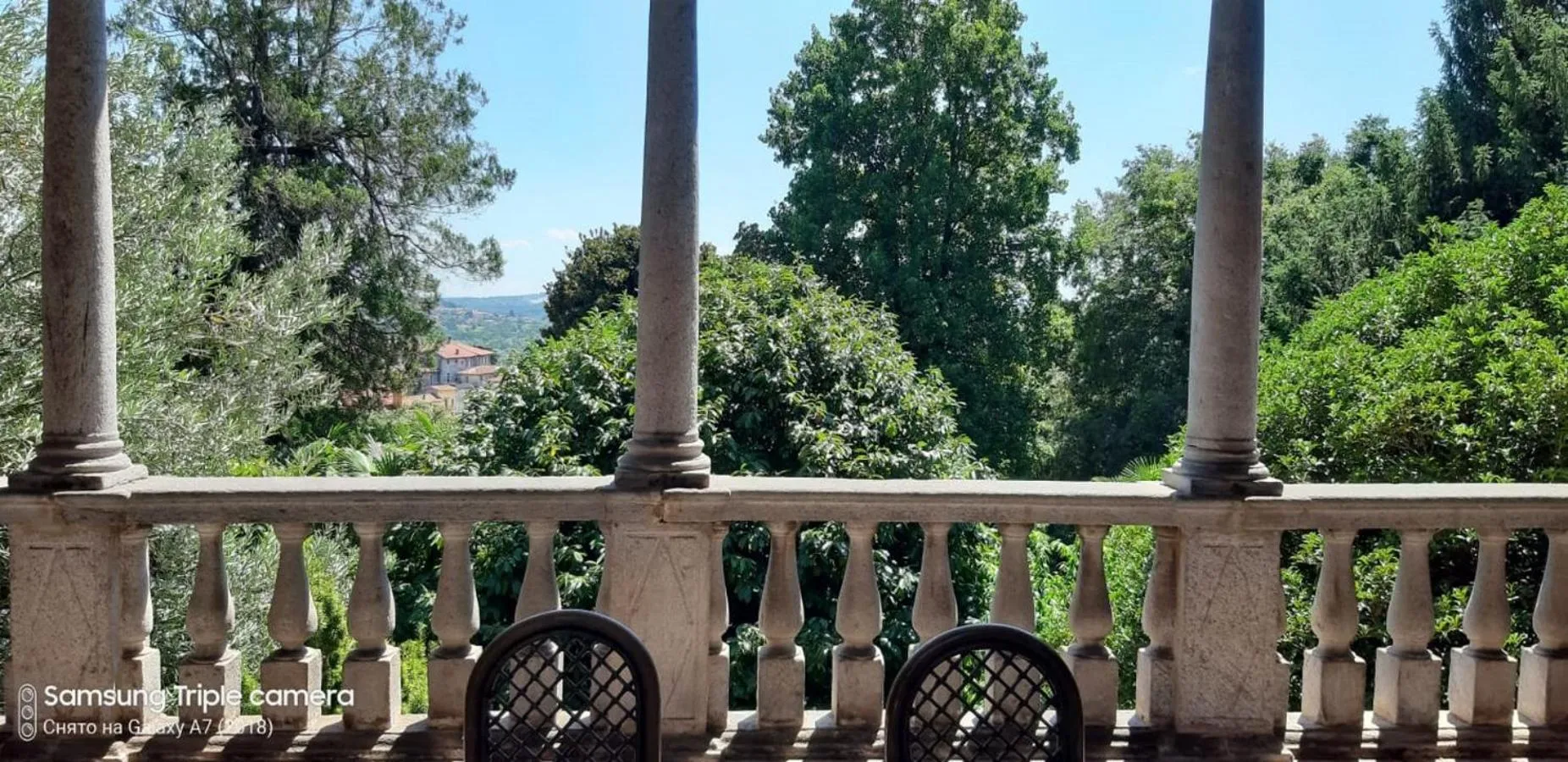Balcony/Terrace in Villa Magnolia Lago Maggiore