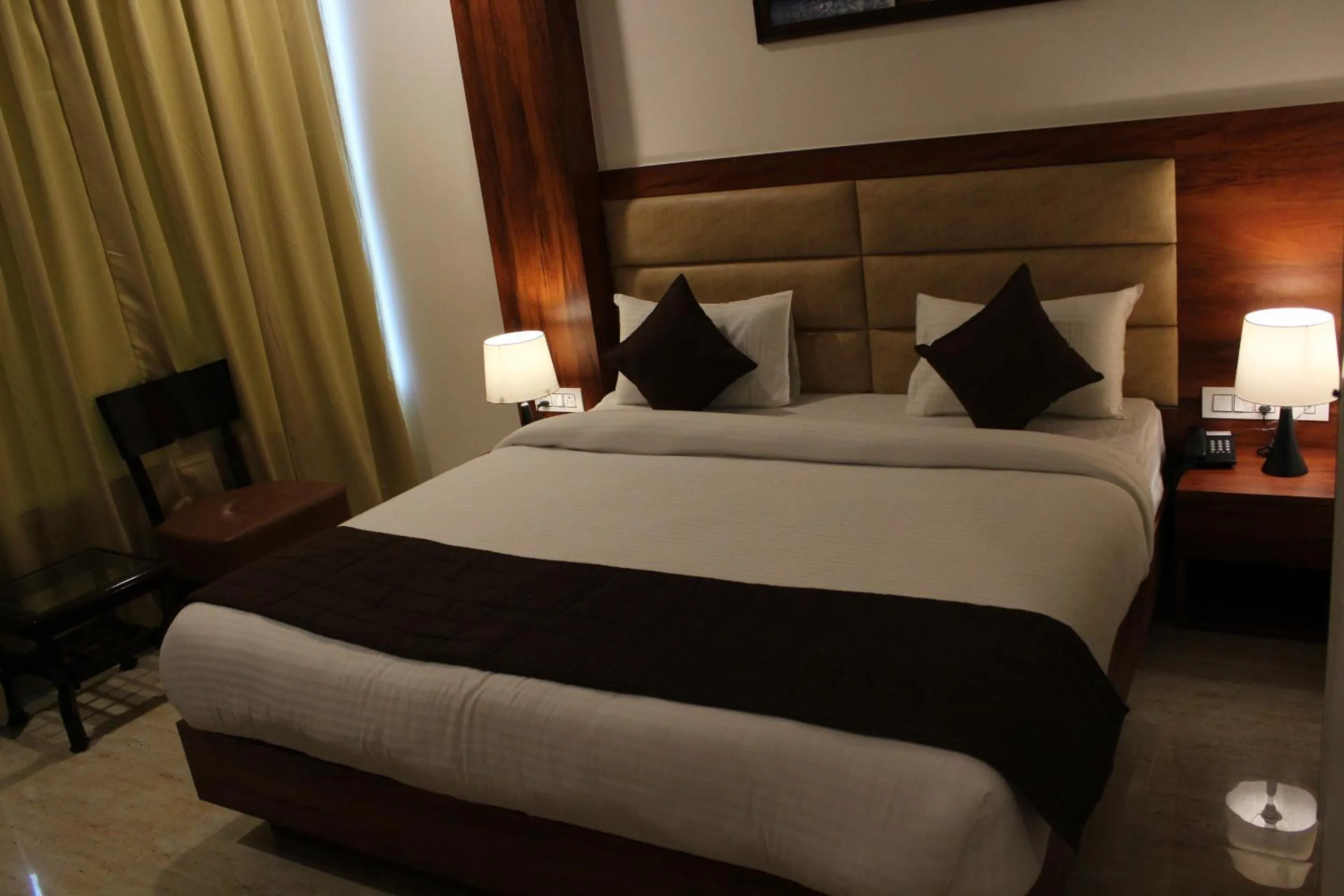 Bed in Red Crown Hotel