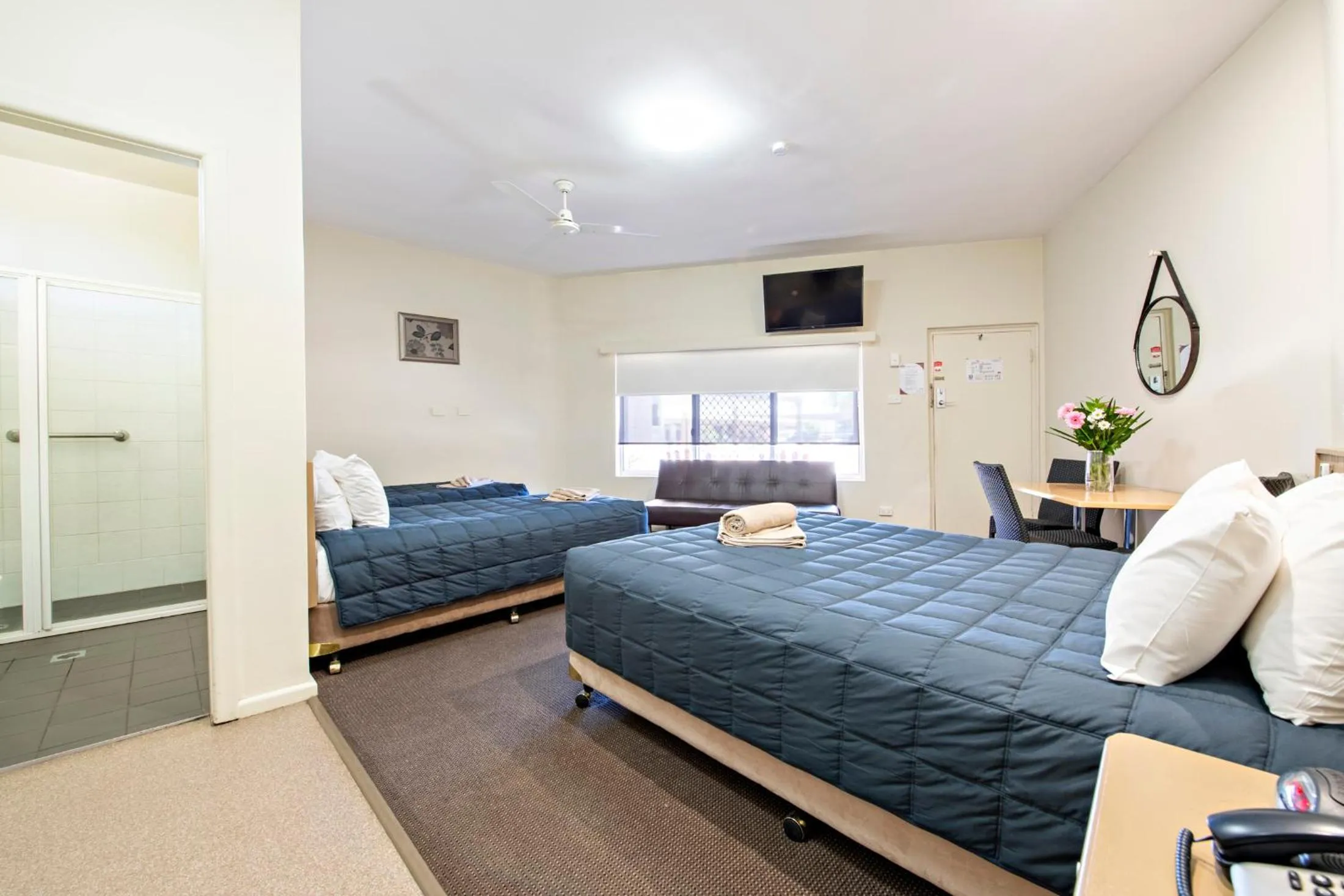 Bed in Matilda Motor Inn