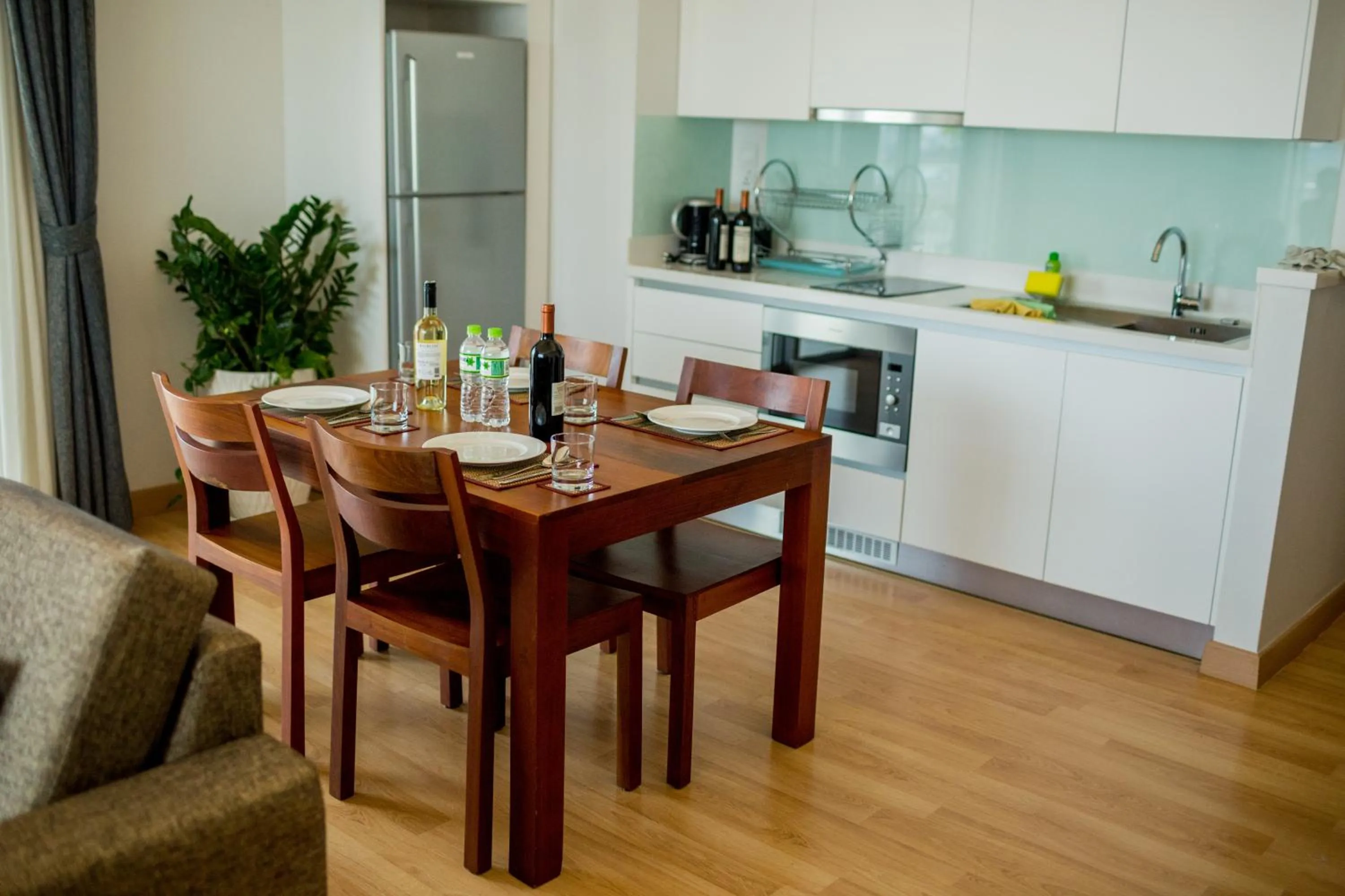 Kitchen or kitchenette in Bellevue Serviced Apartments