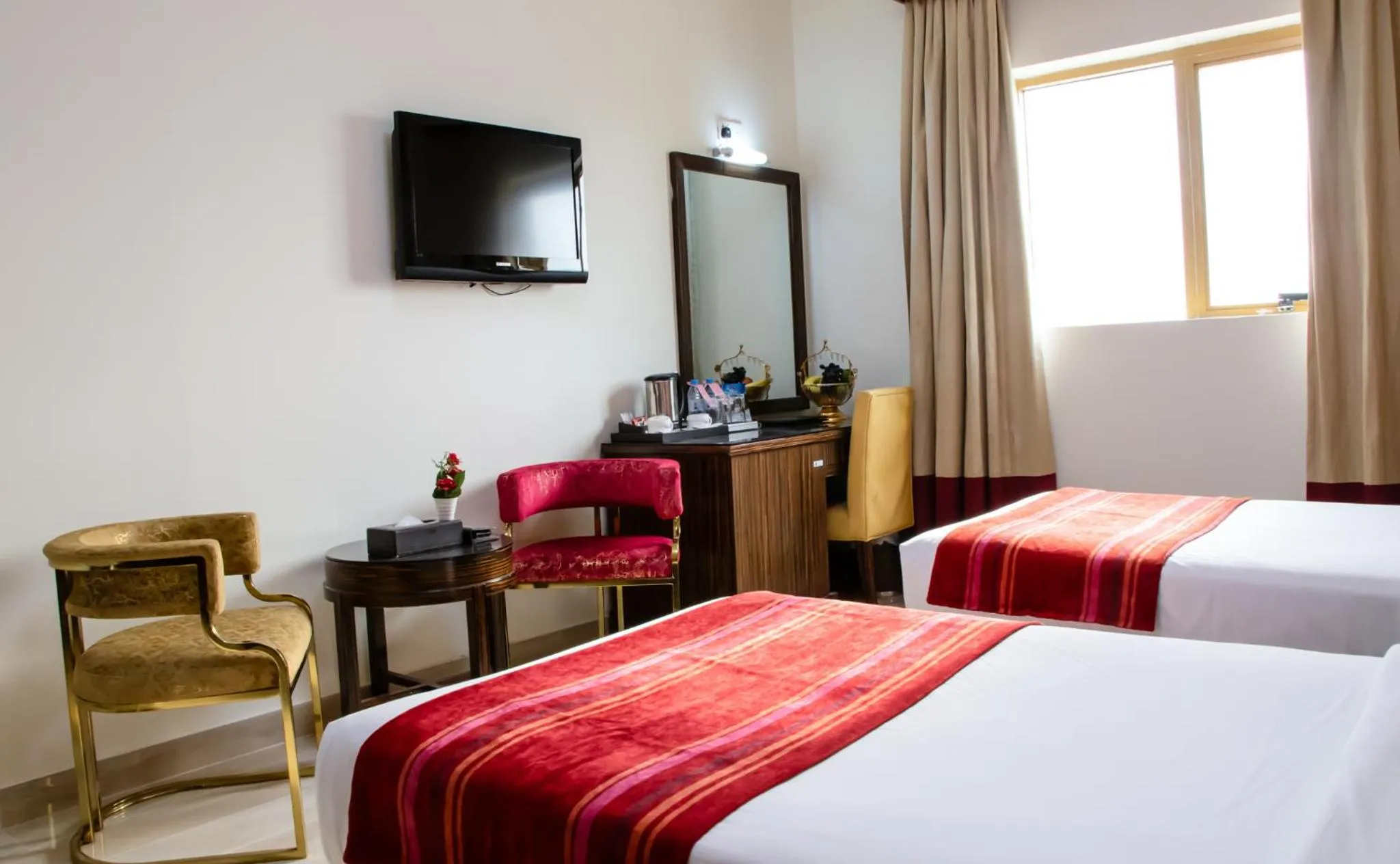 TV and multimedia, Bed in Fortune Hotel Deira