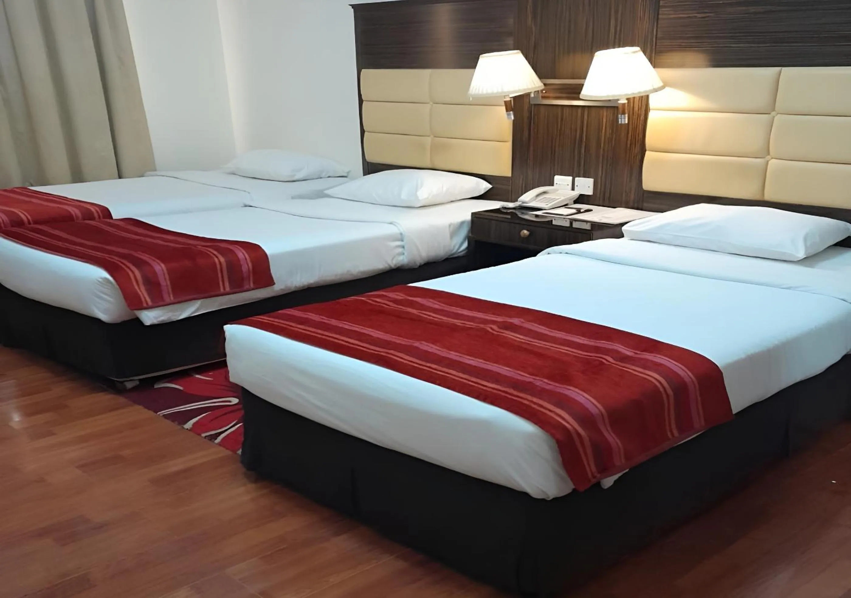 Bed in Fortune Hotel Deira