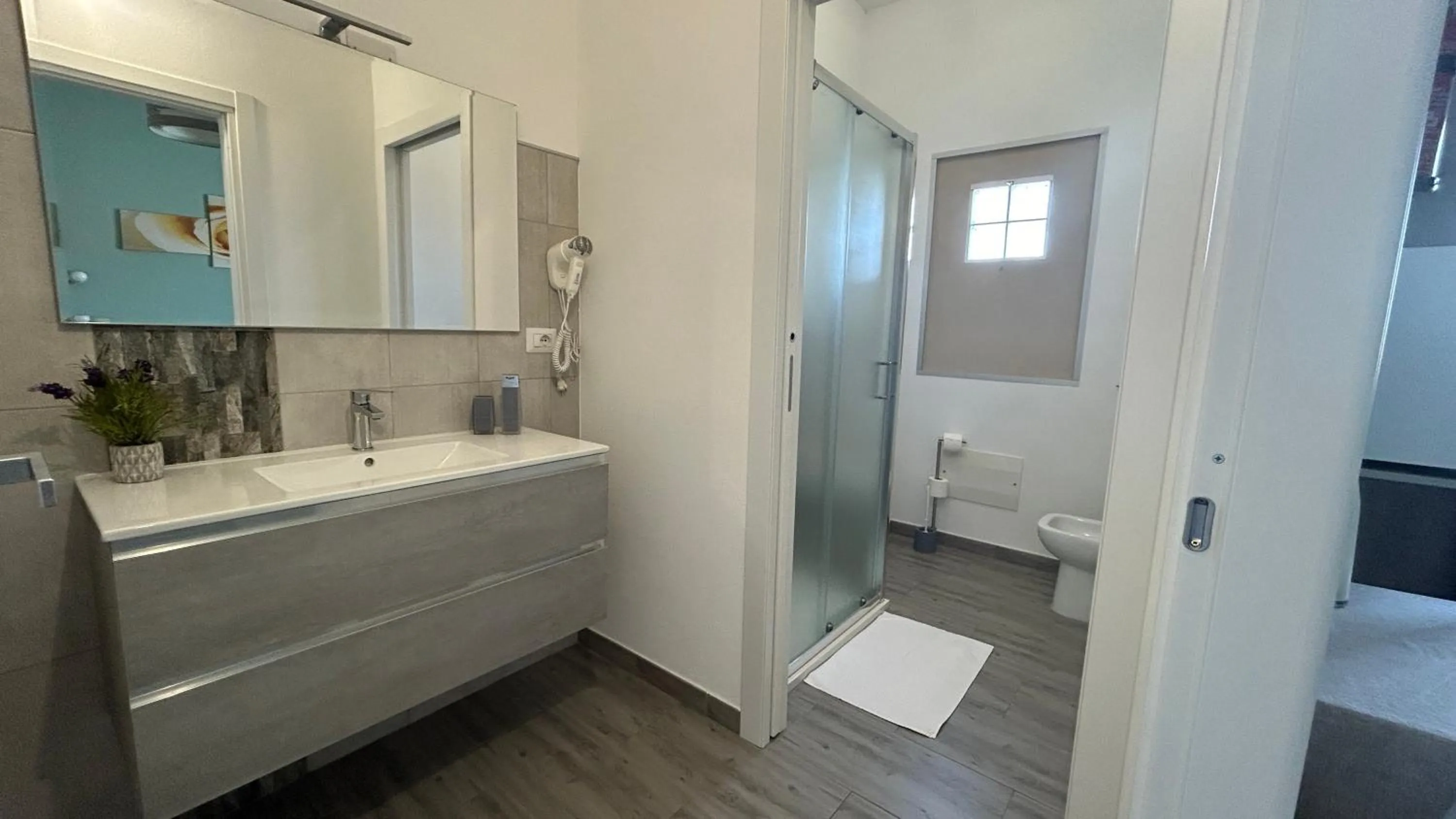 Shower in B&B Dea Madre