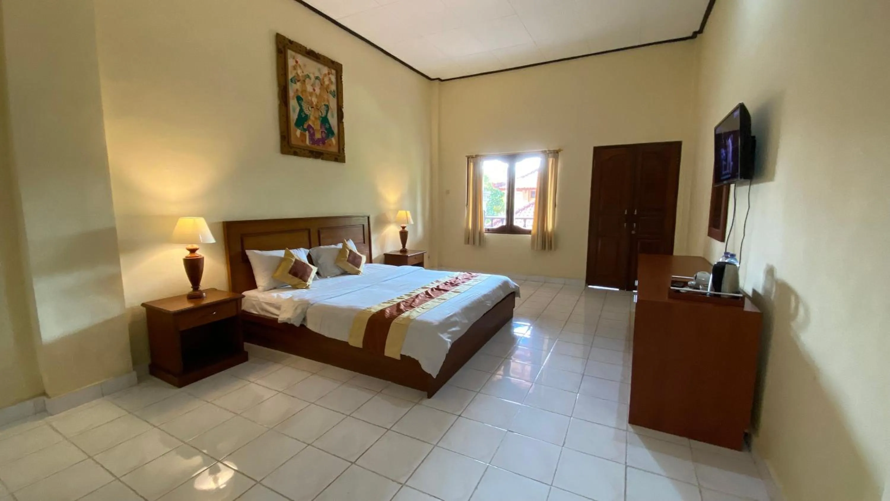 Bedroom, Bed in Bali Sandy Resort