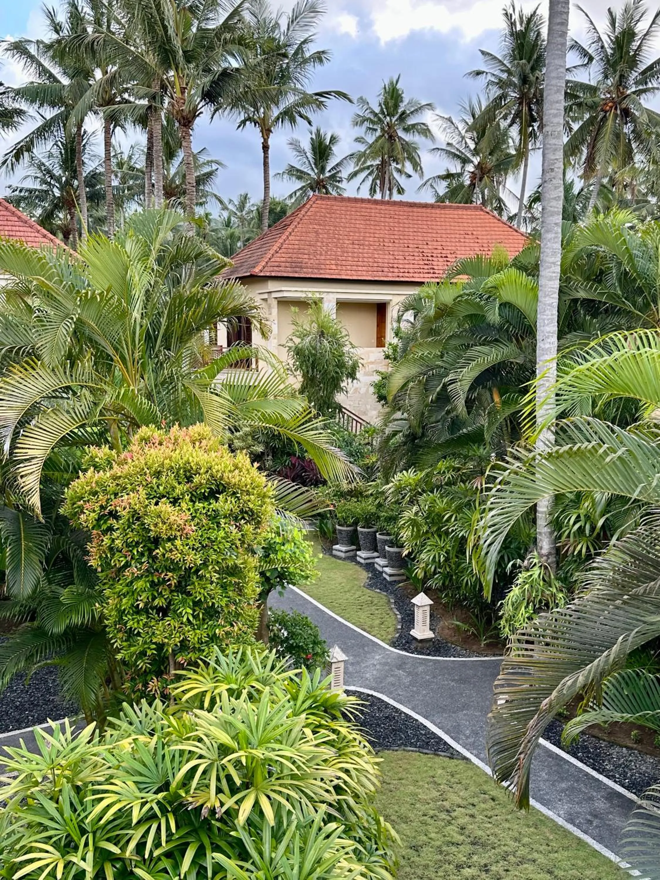 Garden in Orlowsky Discovery Candidasa Hotel