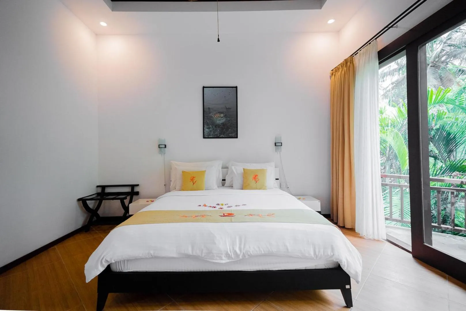 Bed in Orlowsky Discovery Candidasa Hotel