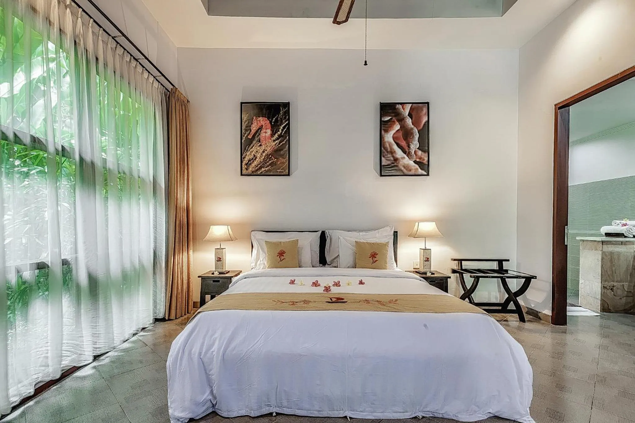 Bed in Orlowsky Discovery Candidasa Hotel