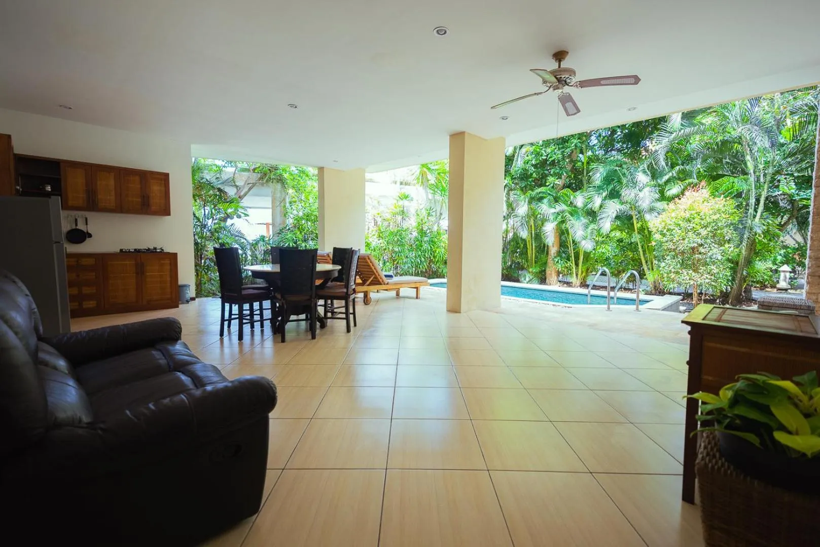 Patio in Orlowsky Discovery Candidasa Hotel