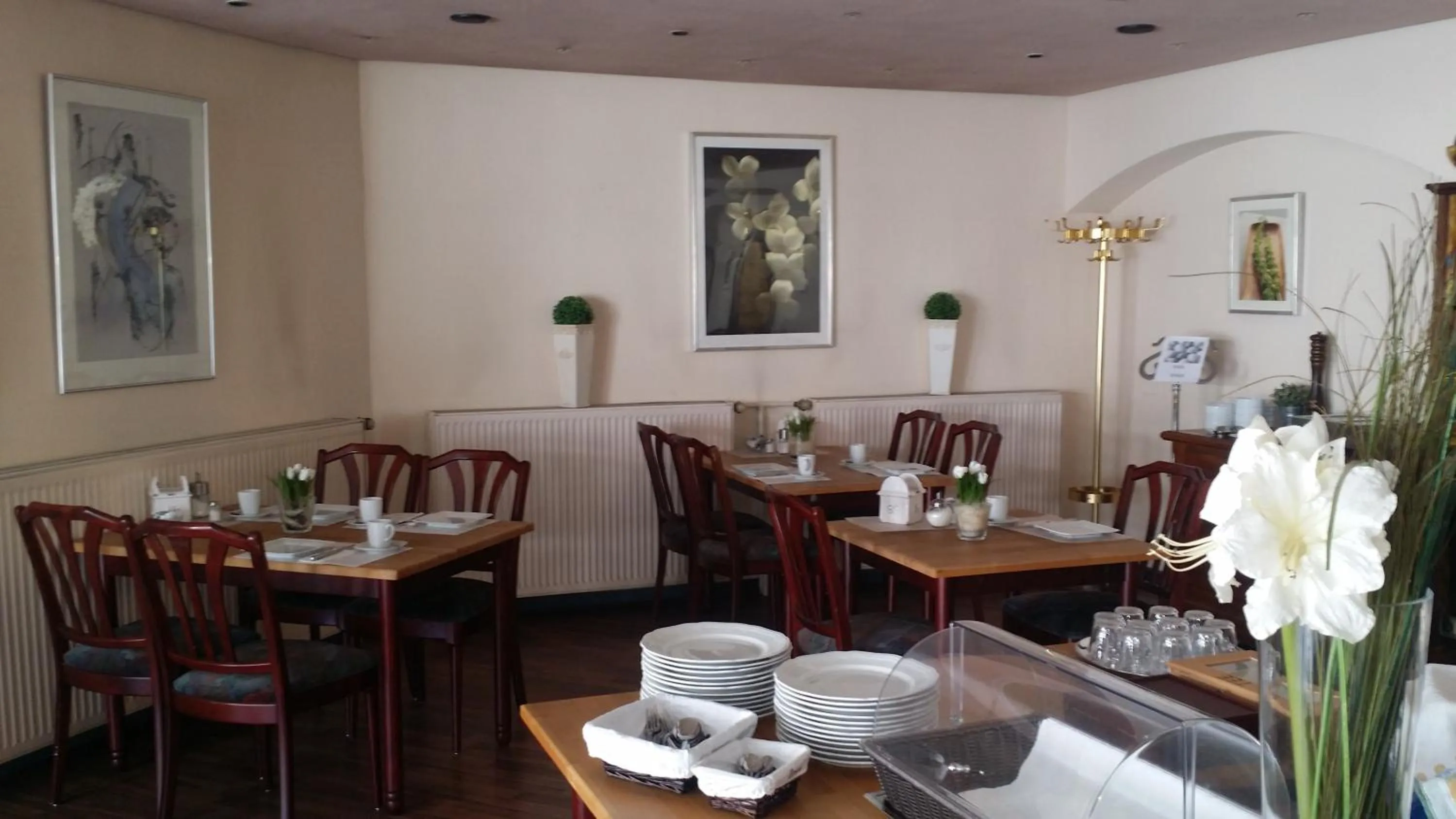 Decorative detail in Hotel am Stadion