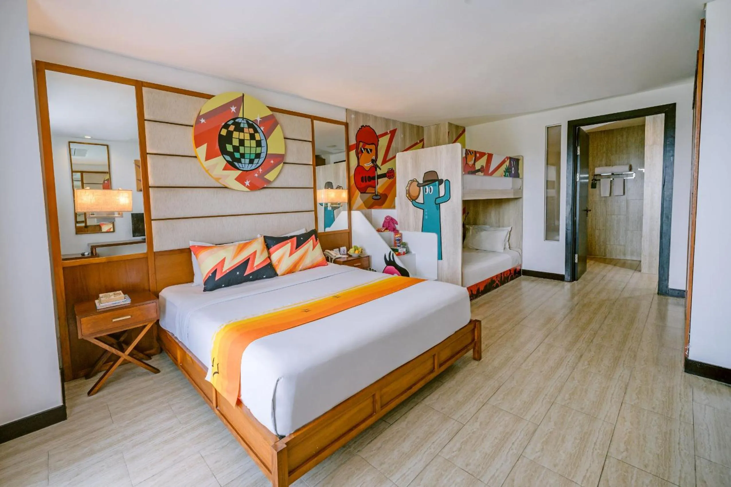 Property building, Bed in Lv8 Resort Hotel