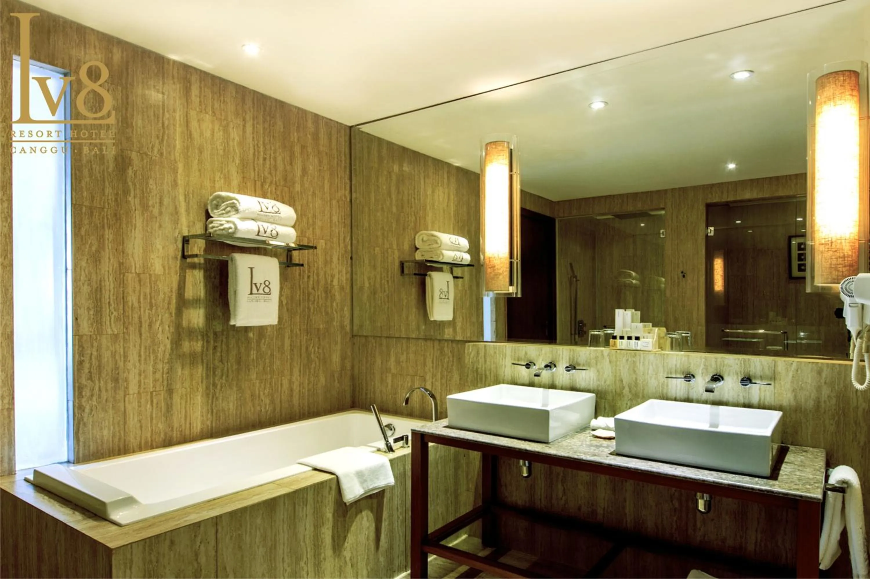 Bathroom in Lv8 Resort Hotel