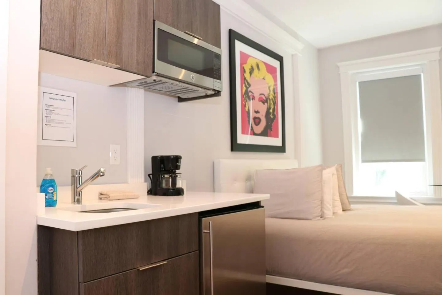 Bed in A Stylish Stay w/ a Queen Bed, Heated Floors.. #29