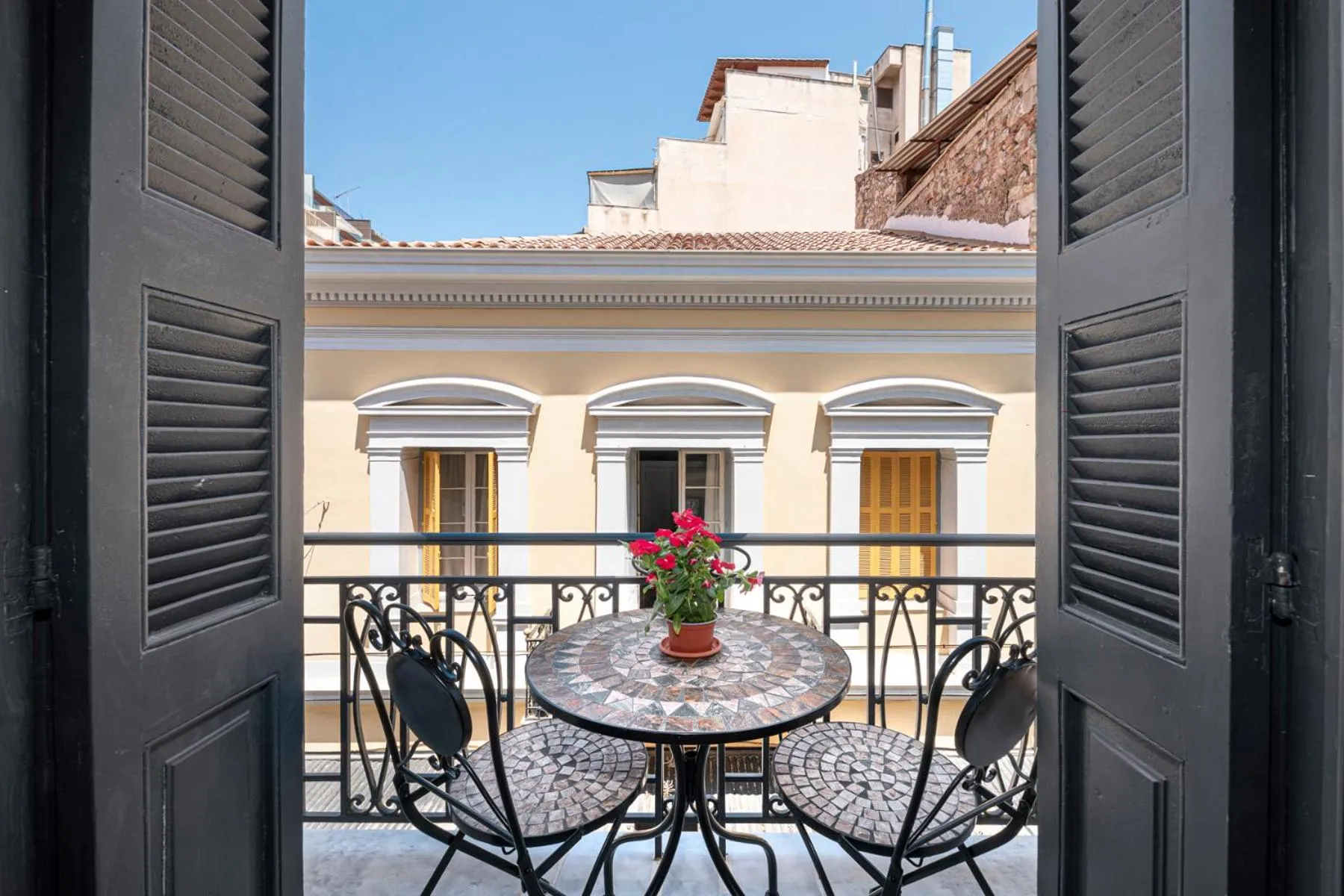 Balcony/Terrace in Athens Manor Houses