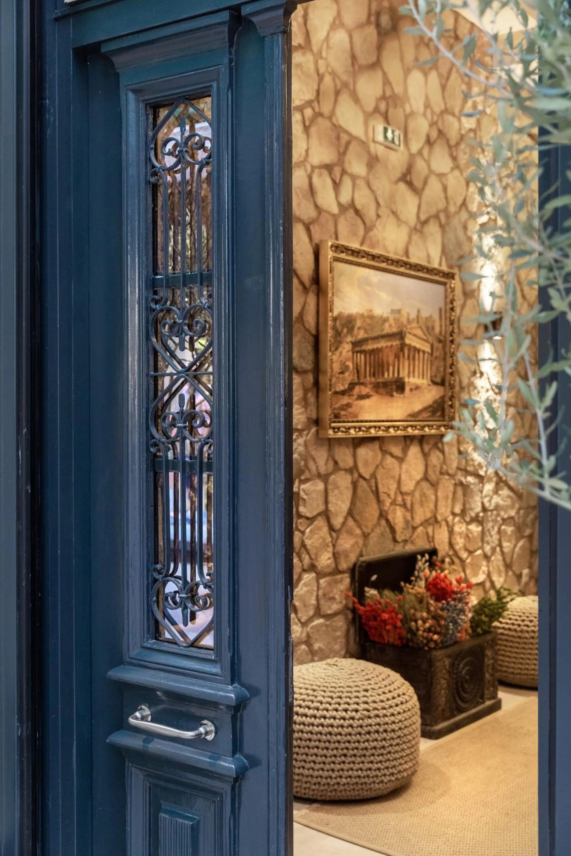 Facade/entrance in Athens Manor Houses