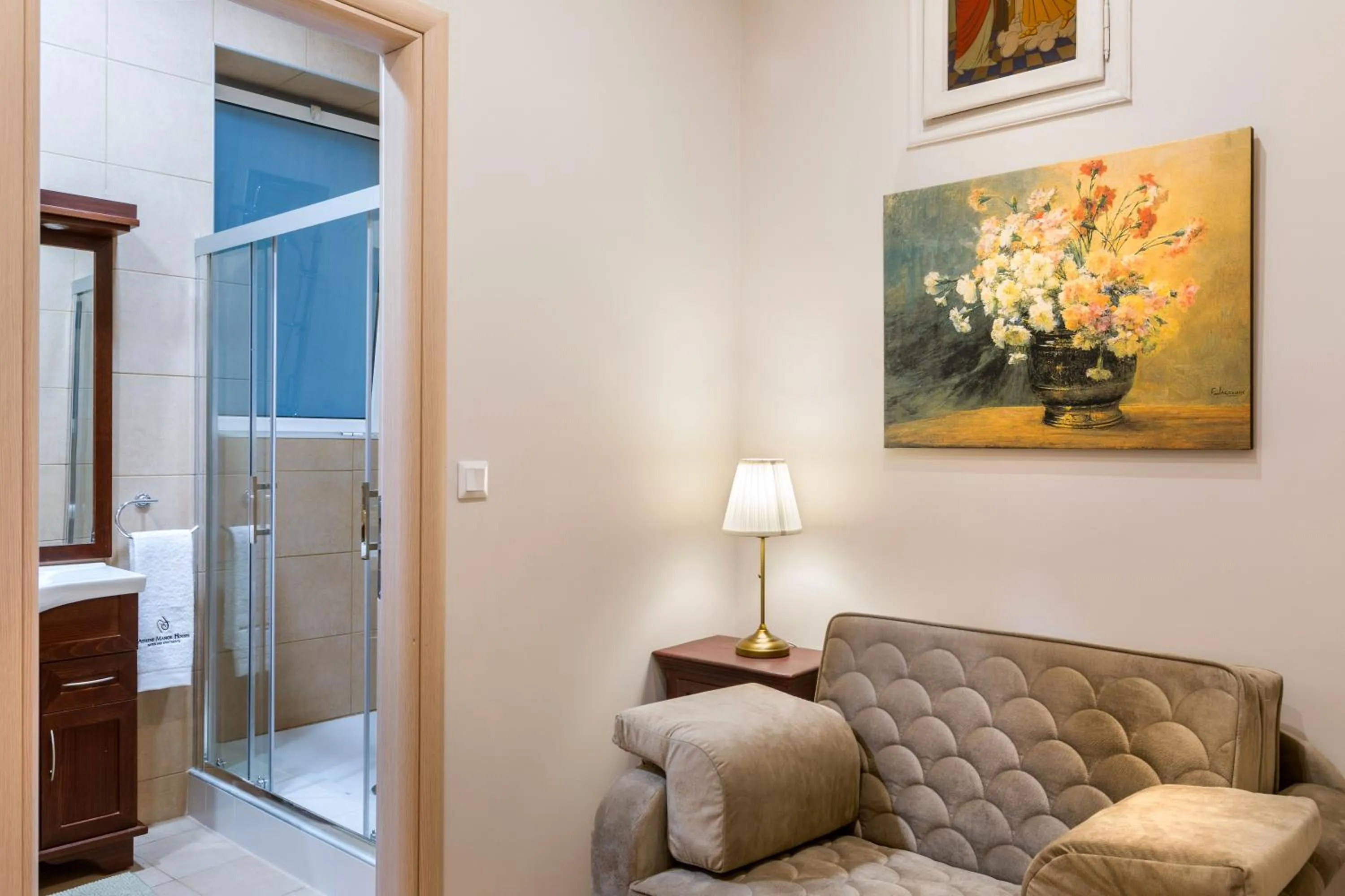 Seating area in Athens Manor Houses