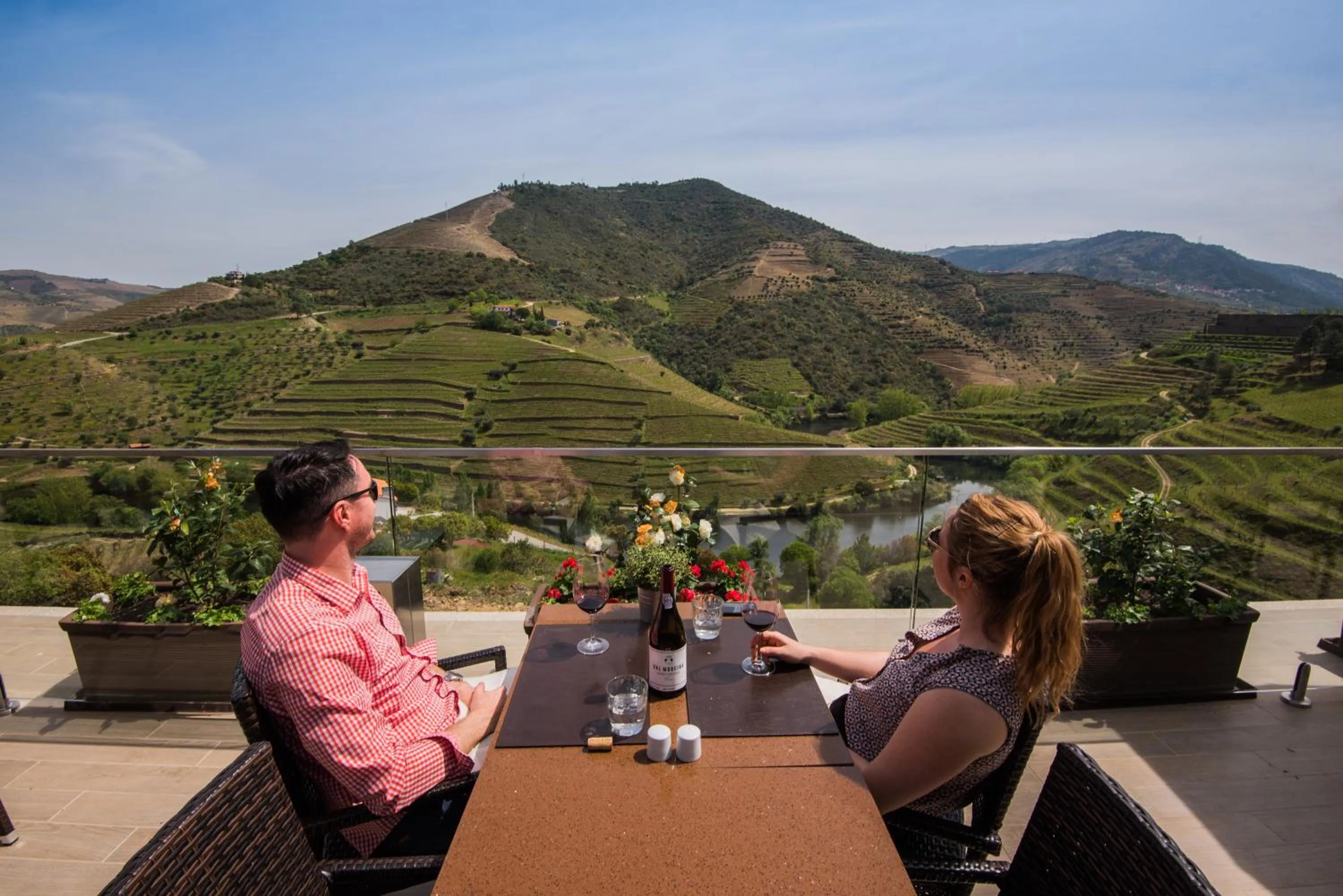 Patio in Vila Gale Douro Vineyards