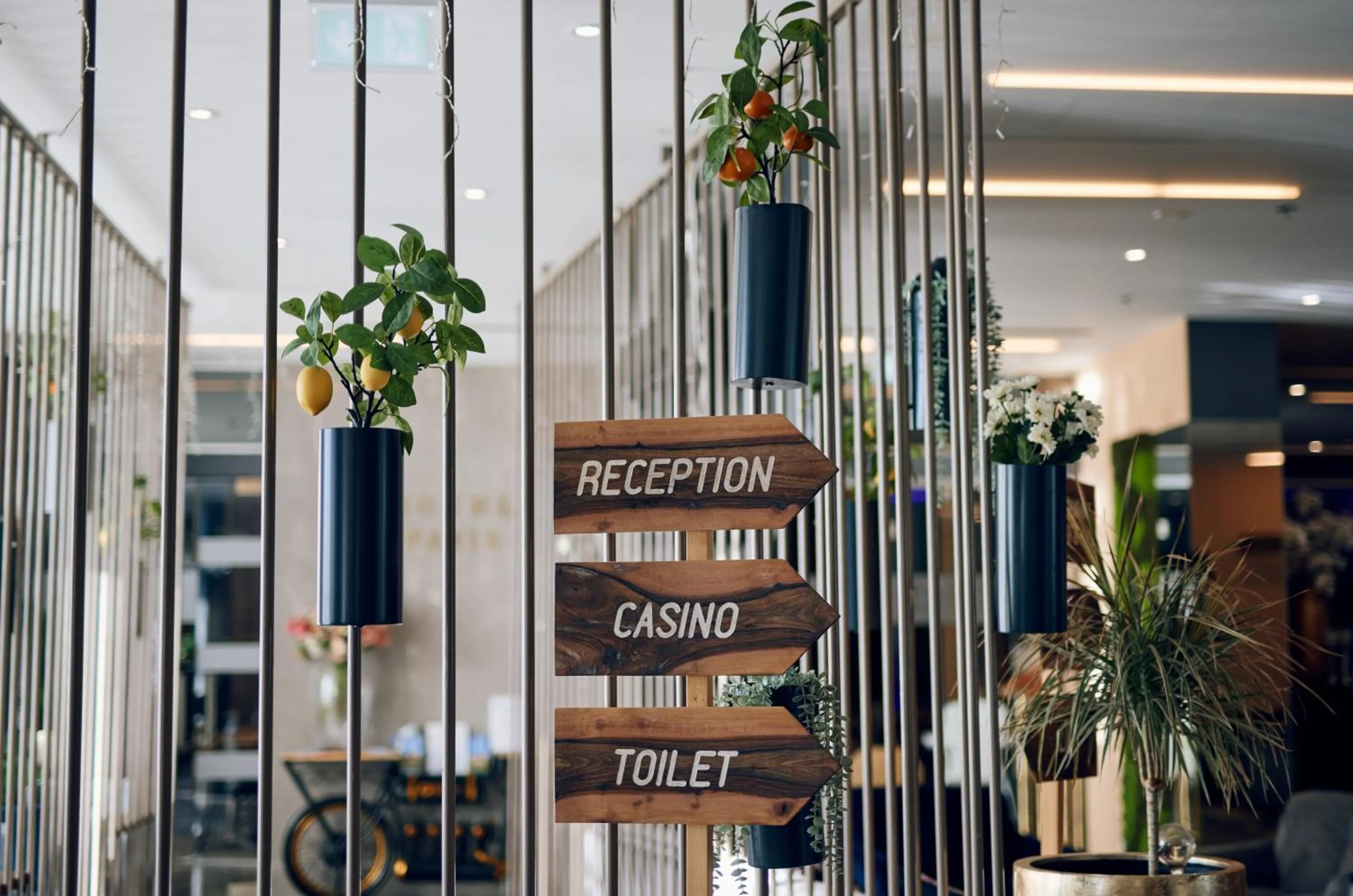 Decorative detail in Hotel Paris