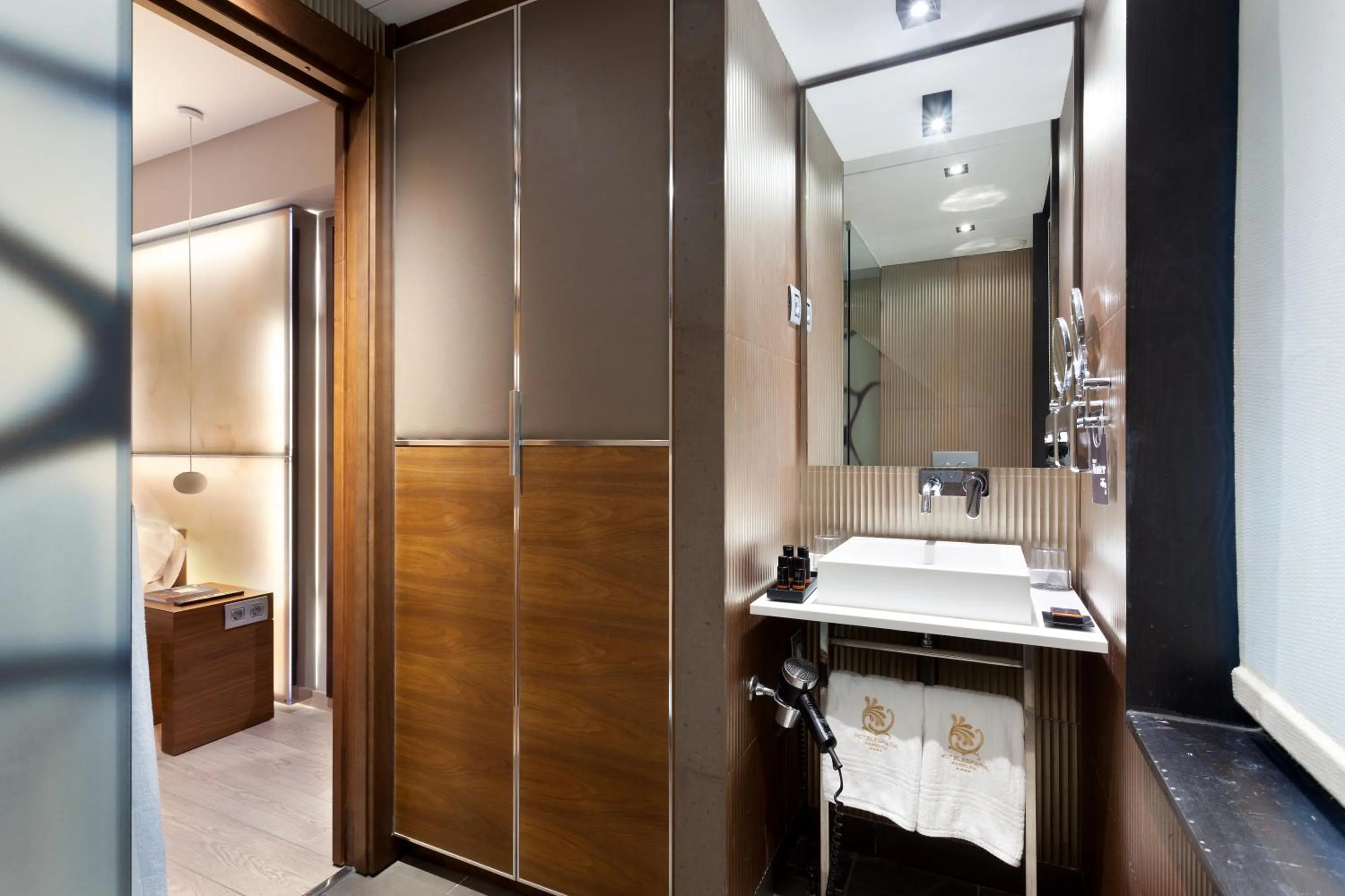 Bathroom in Hotel España Ramblas