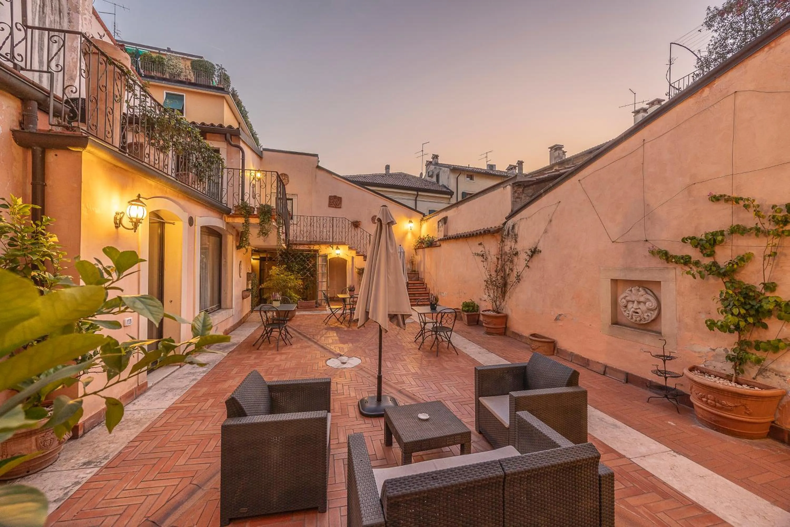Patio in Relais Ristori