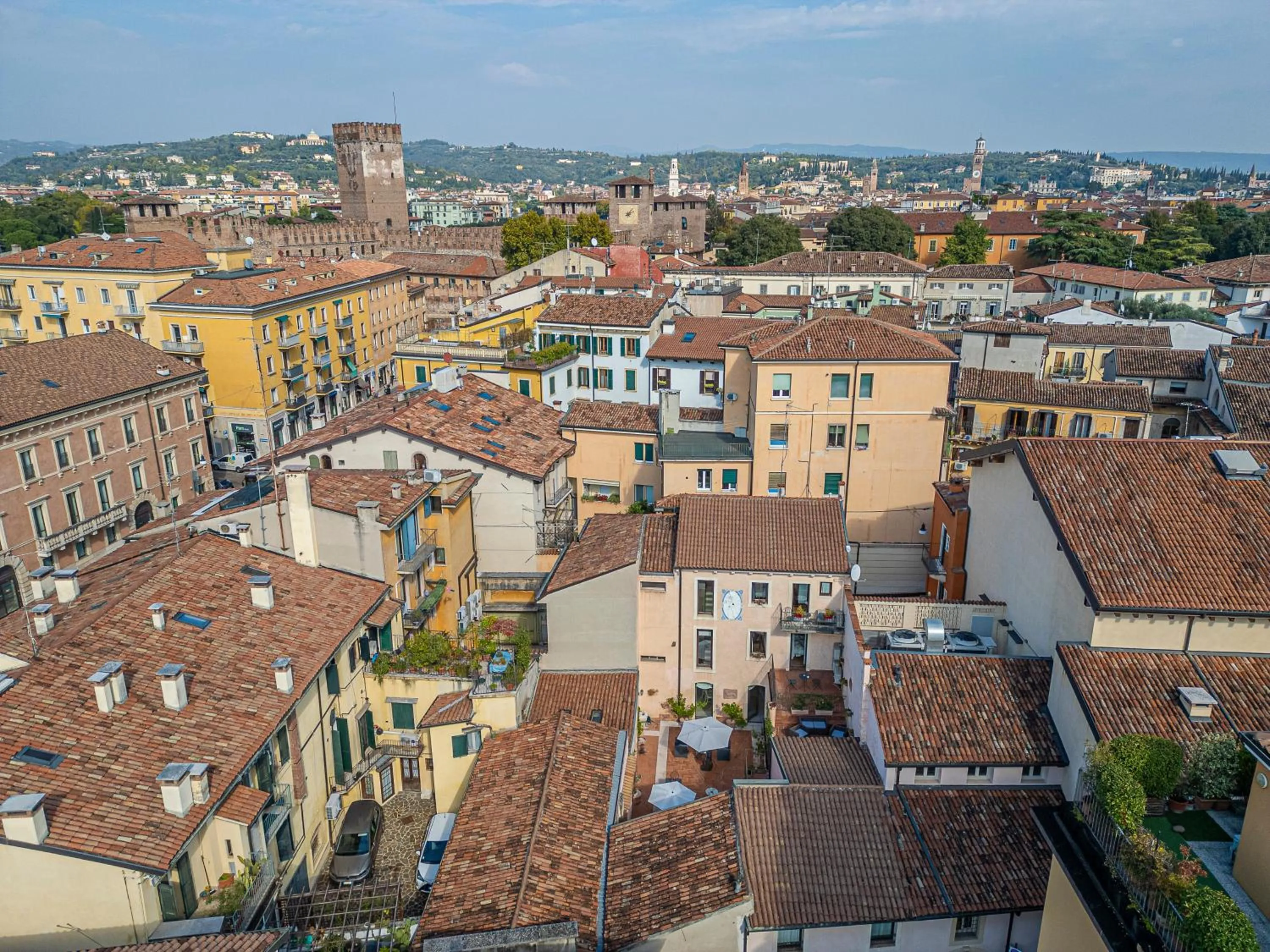 Bird's eye view in Relais Ristori