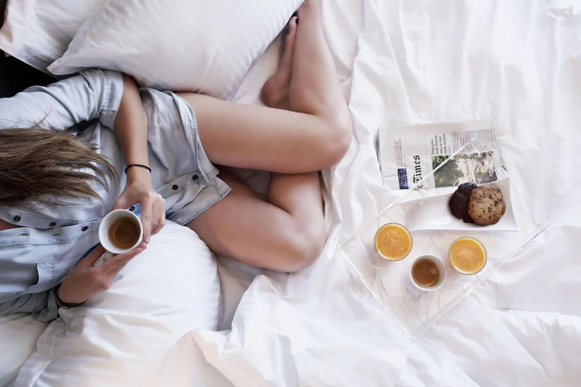 People, Bed in Urban Frame Plaka