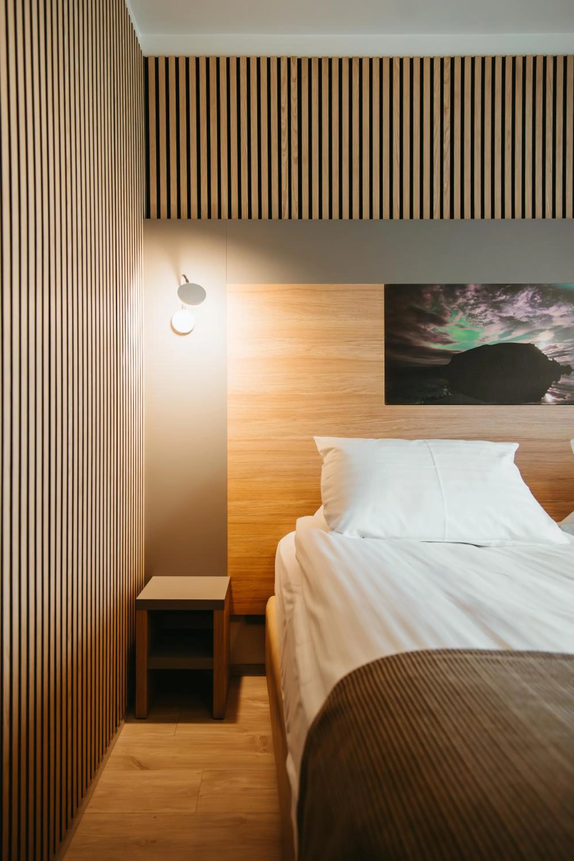 Bedroom, Bed in Hotel Vík í Mýrdal