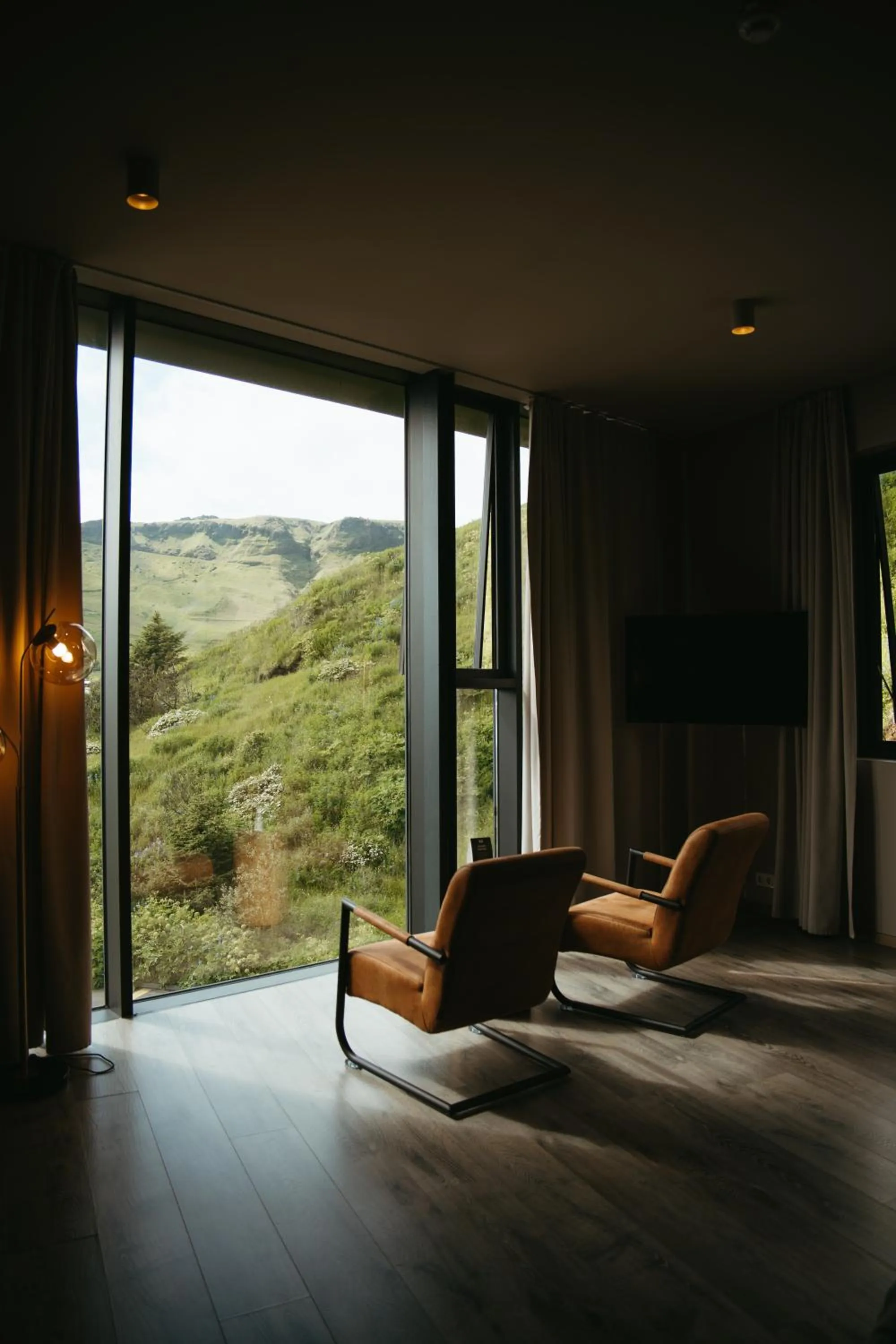 Seating area in Hotel Vík í Mýrdal