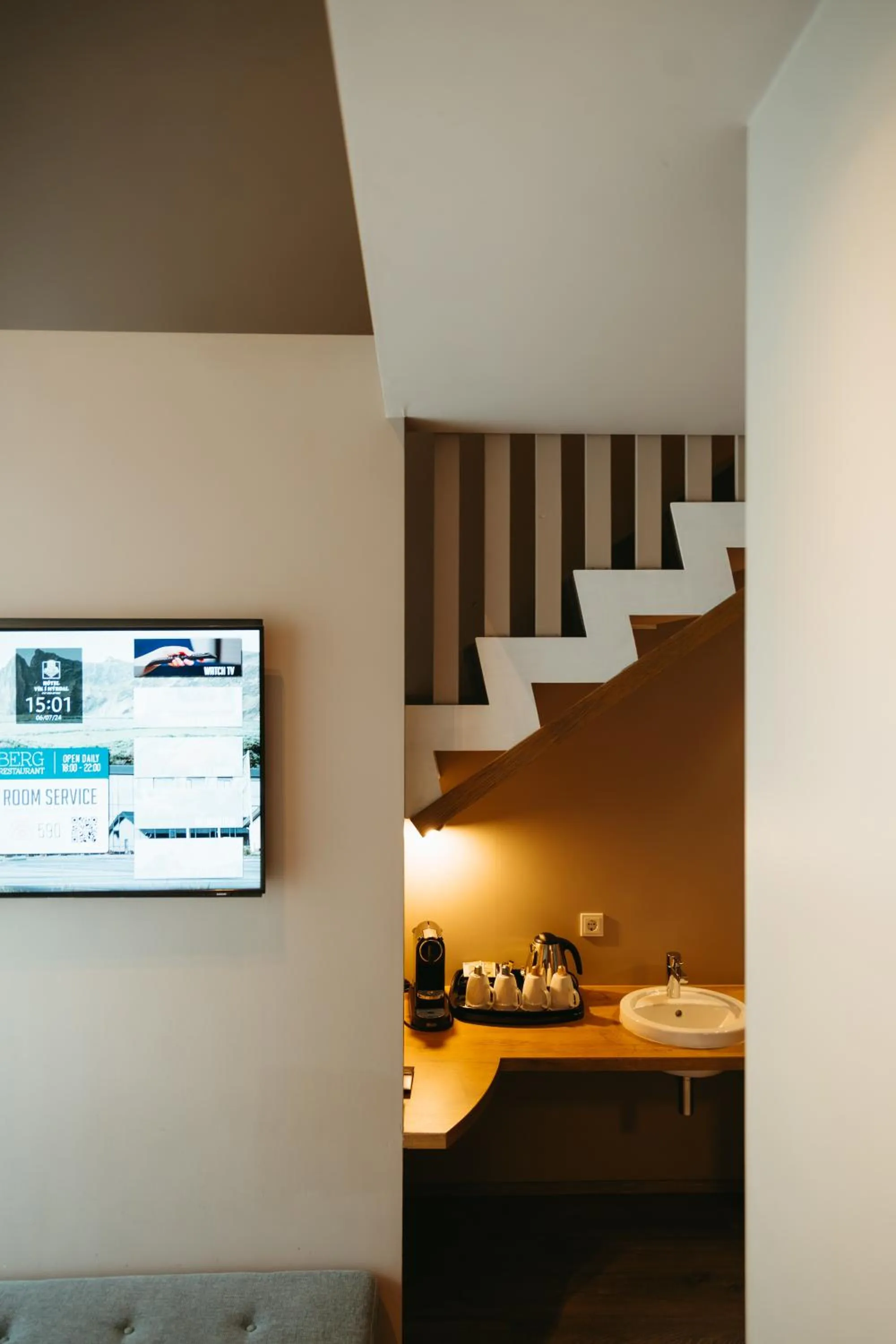 TV and multimedia in Hotel Vík í Mýrdal