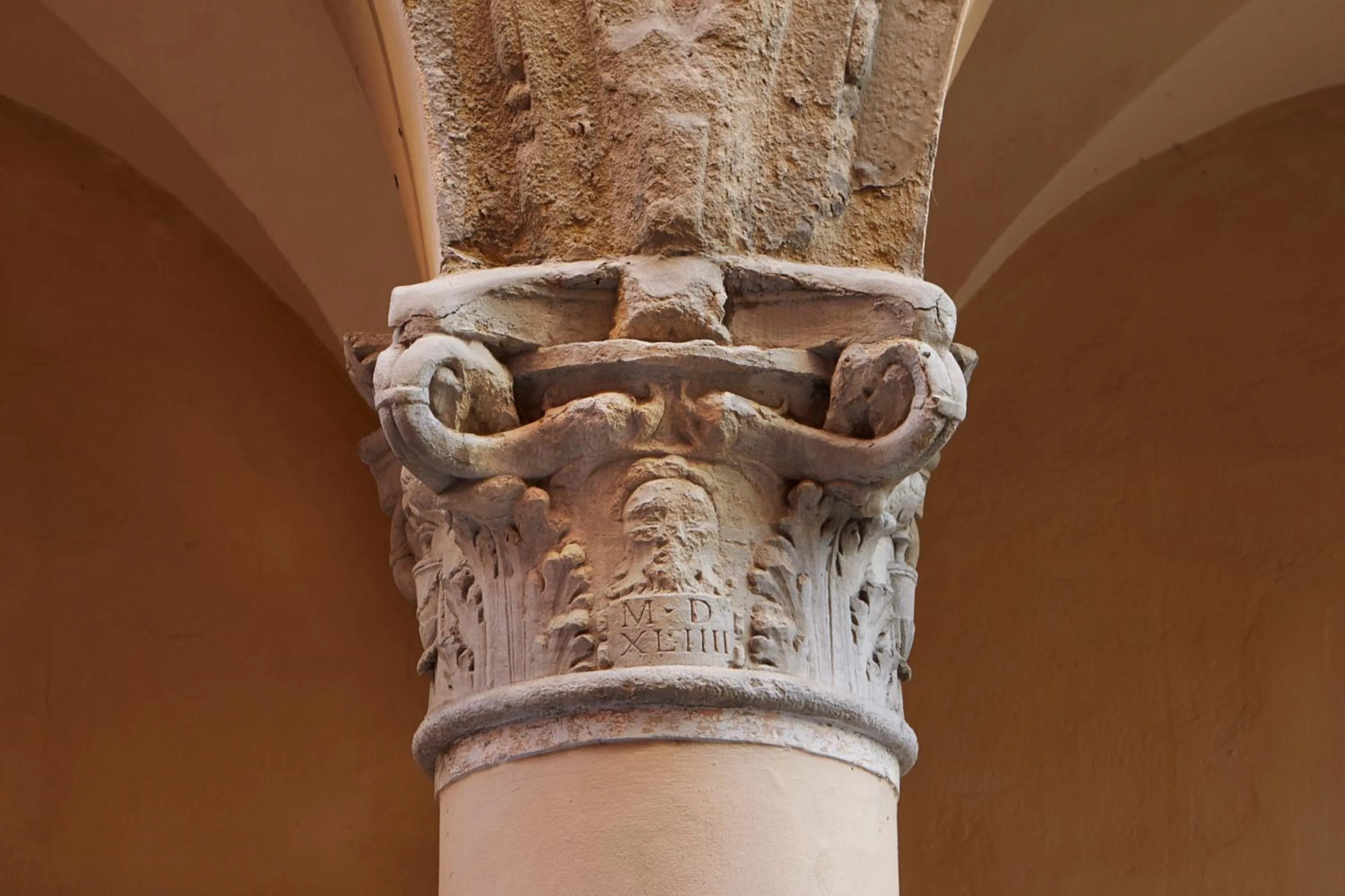 Decorative detail in Palazzo di Alcina - Residenza d'Epoca - Luxury Rooms -