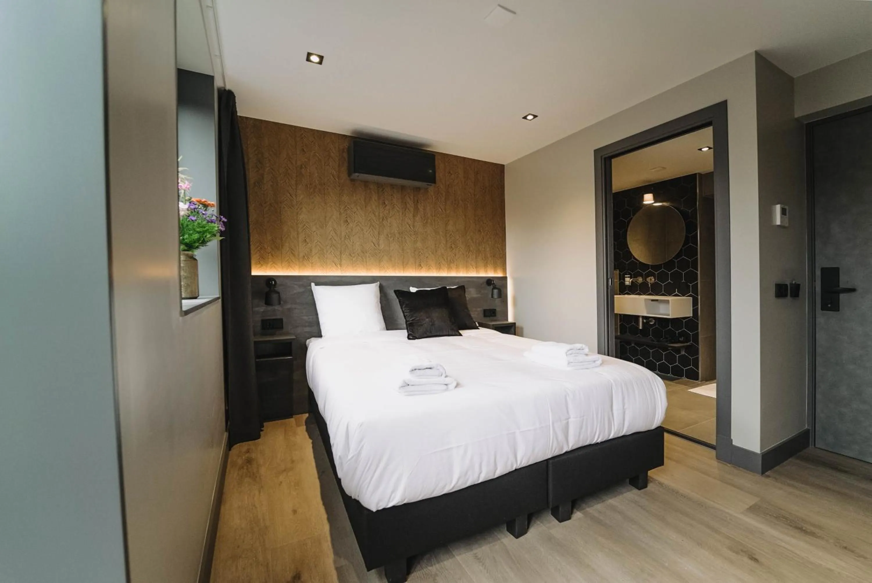Bed in Hotel Bell