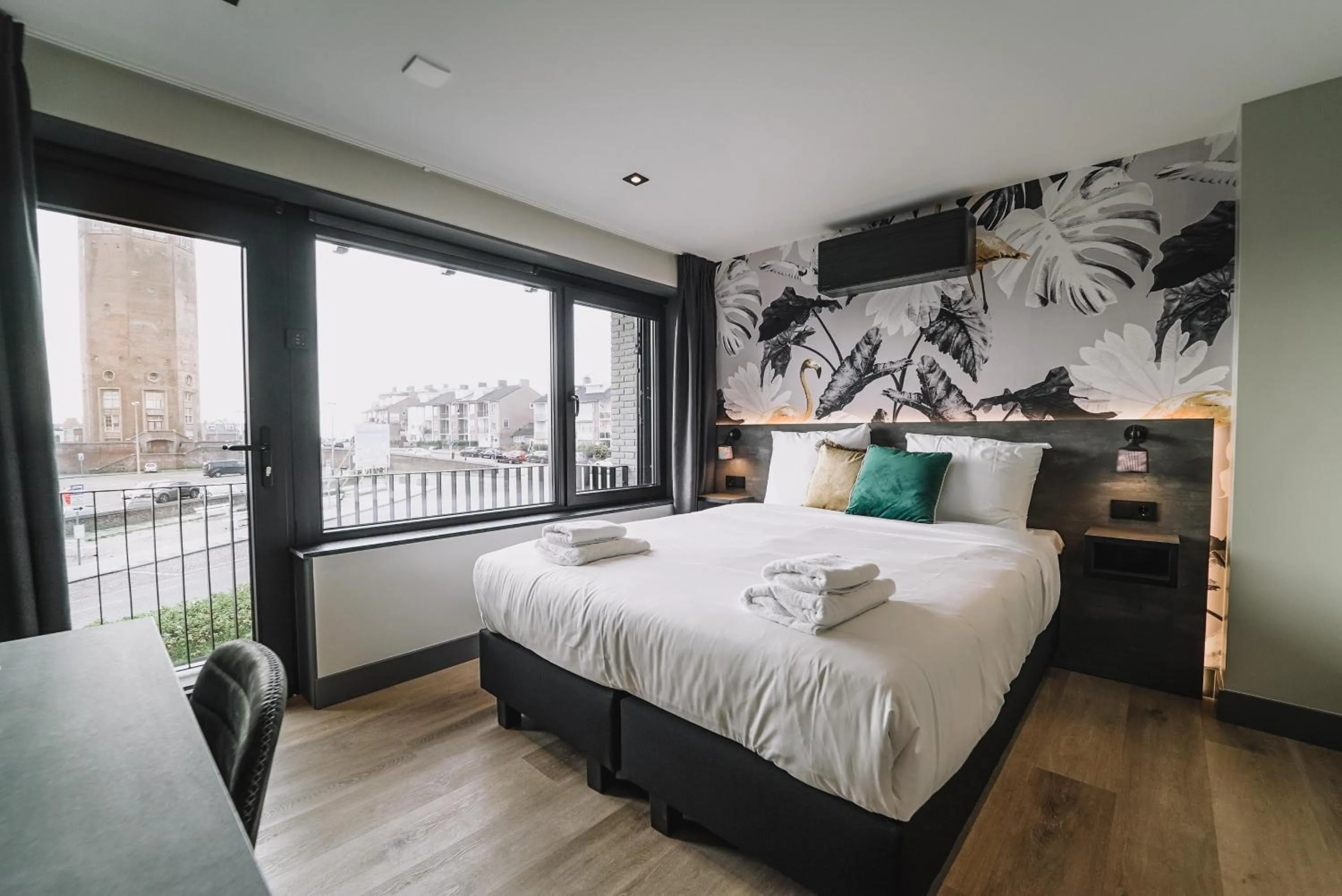 Bed in Hotel Bell