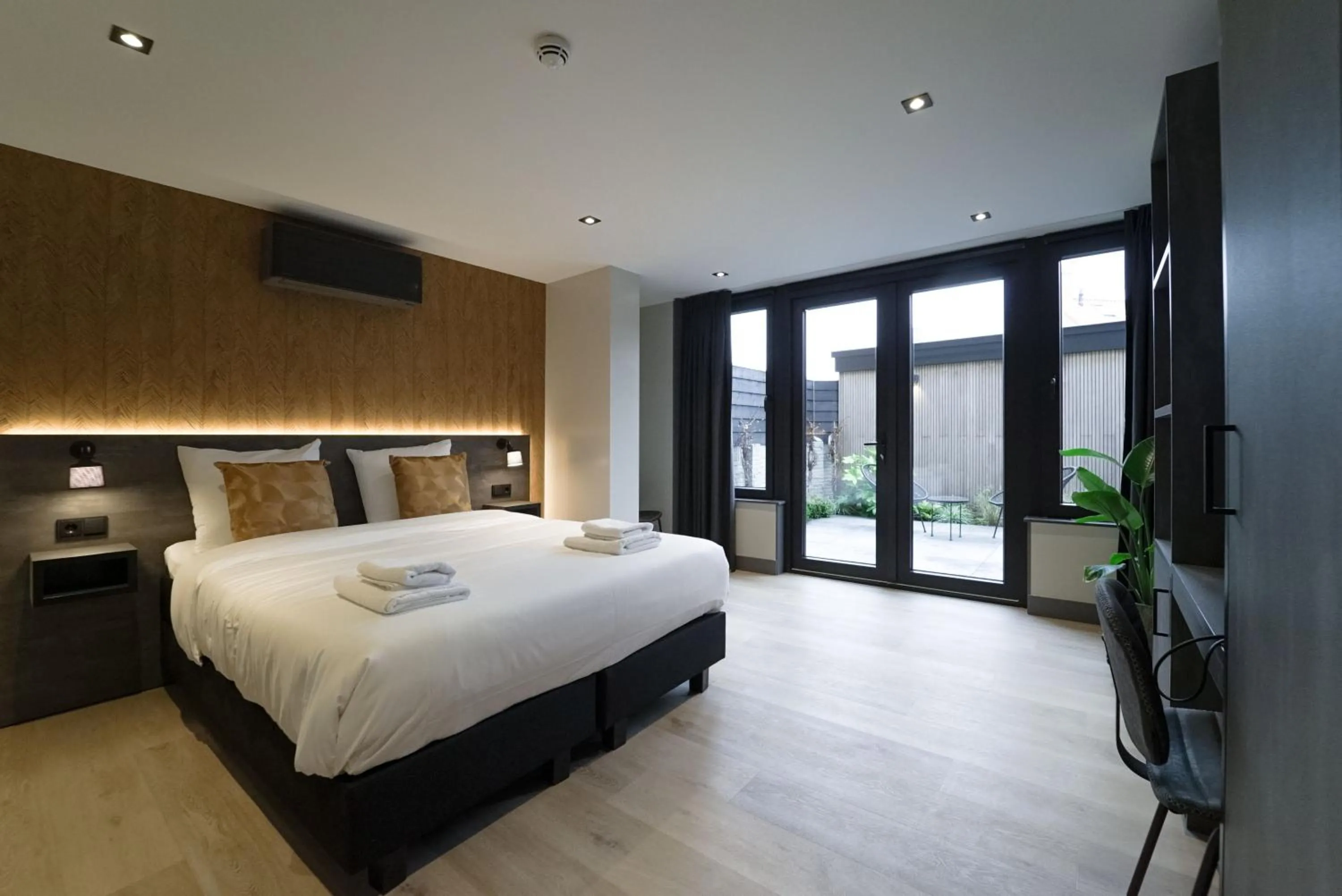 Bed in Hotel Bell