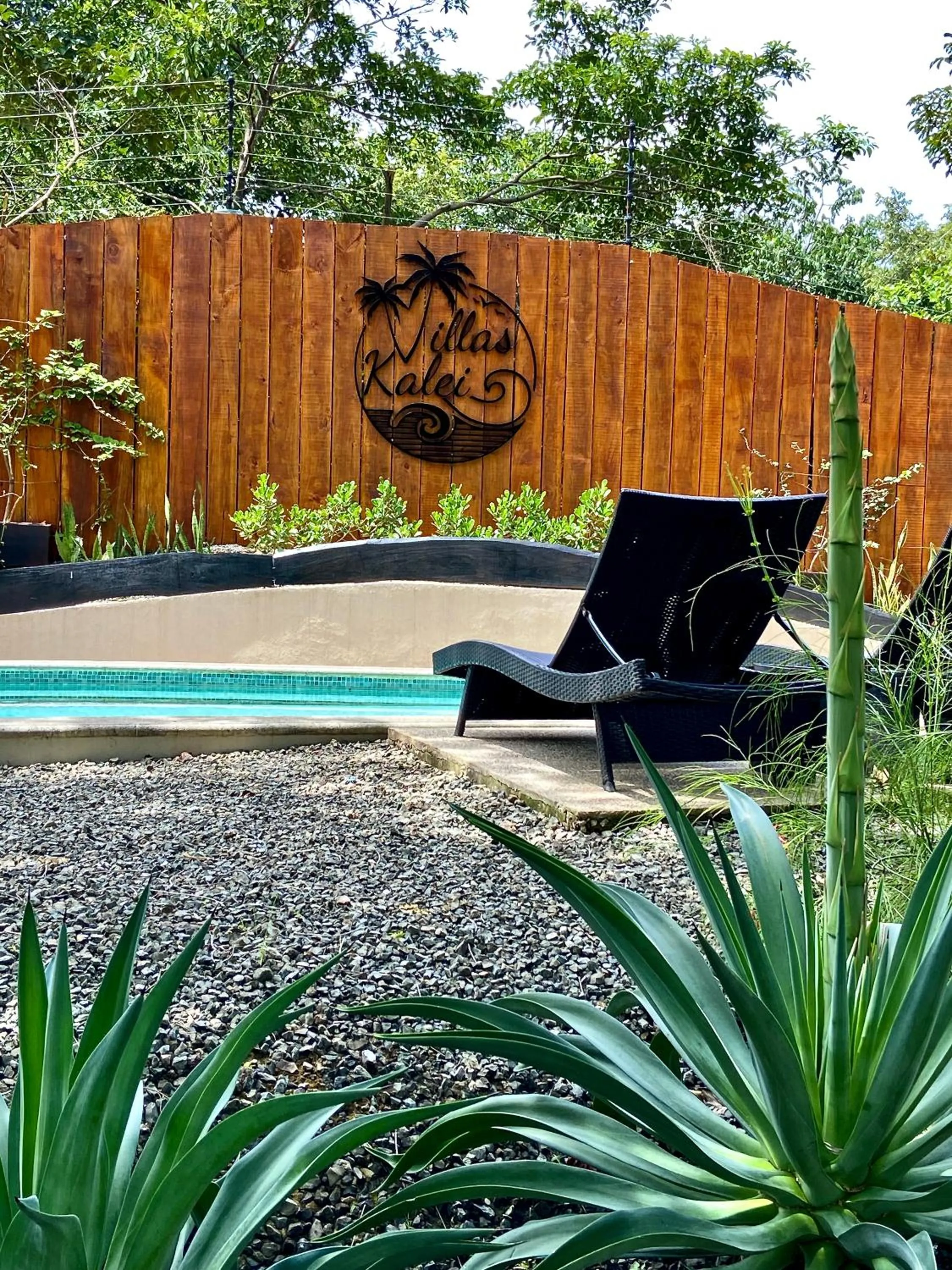 Swimming pool in Villas Kalei