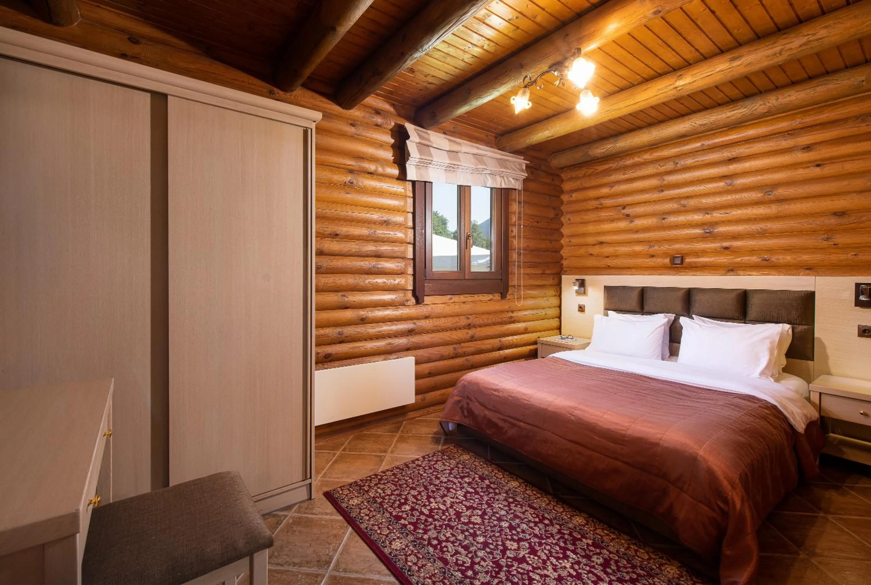 Bedroom, Bed in Natura Chalets