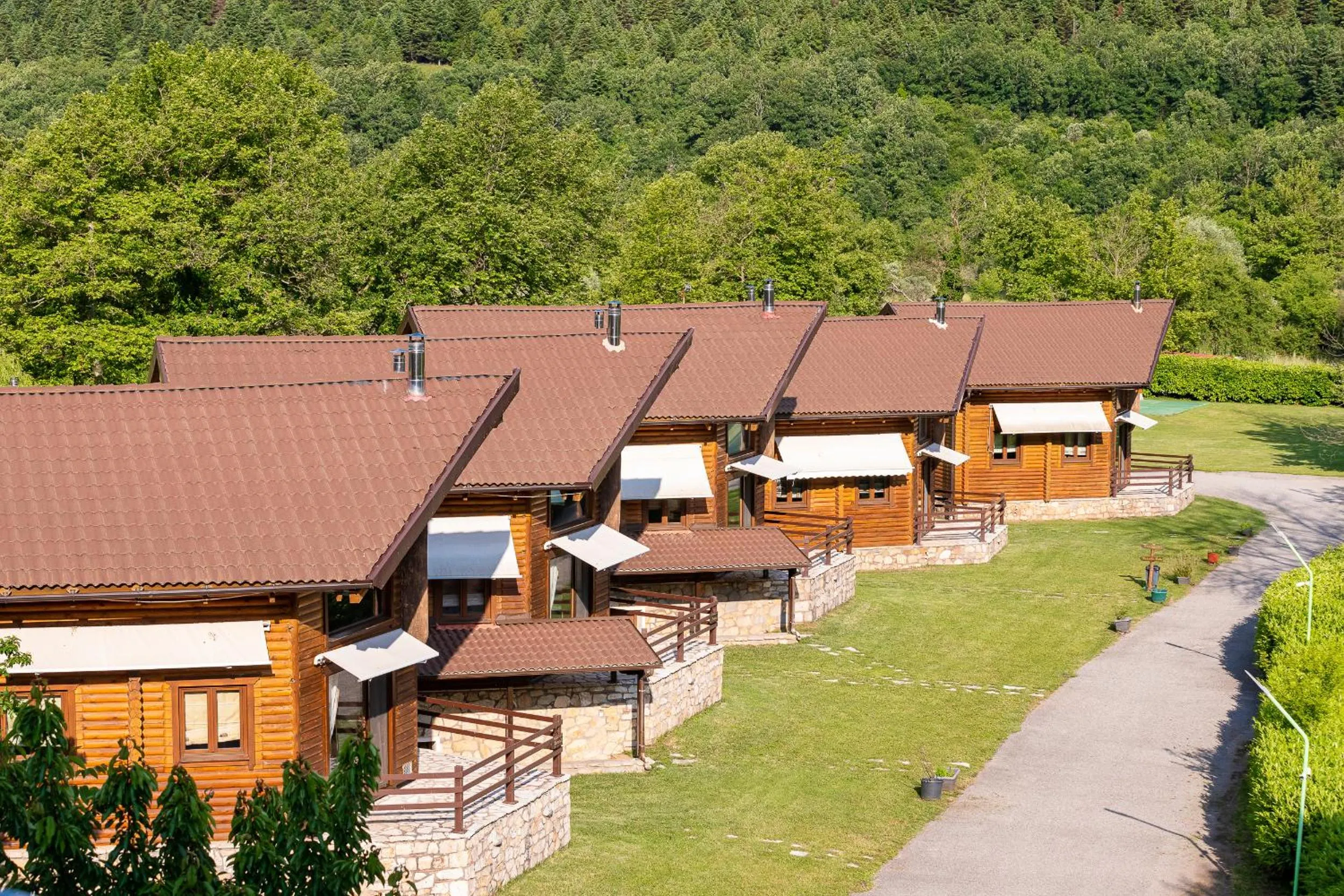 Natural landscape in Natura Chalets