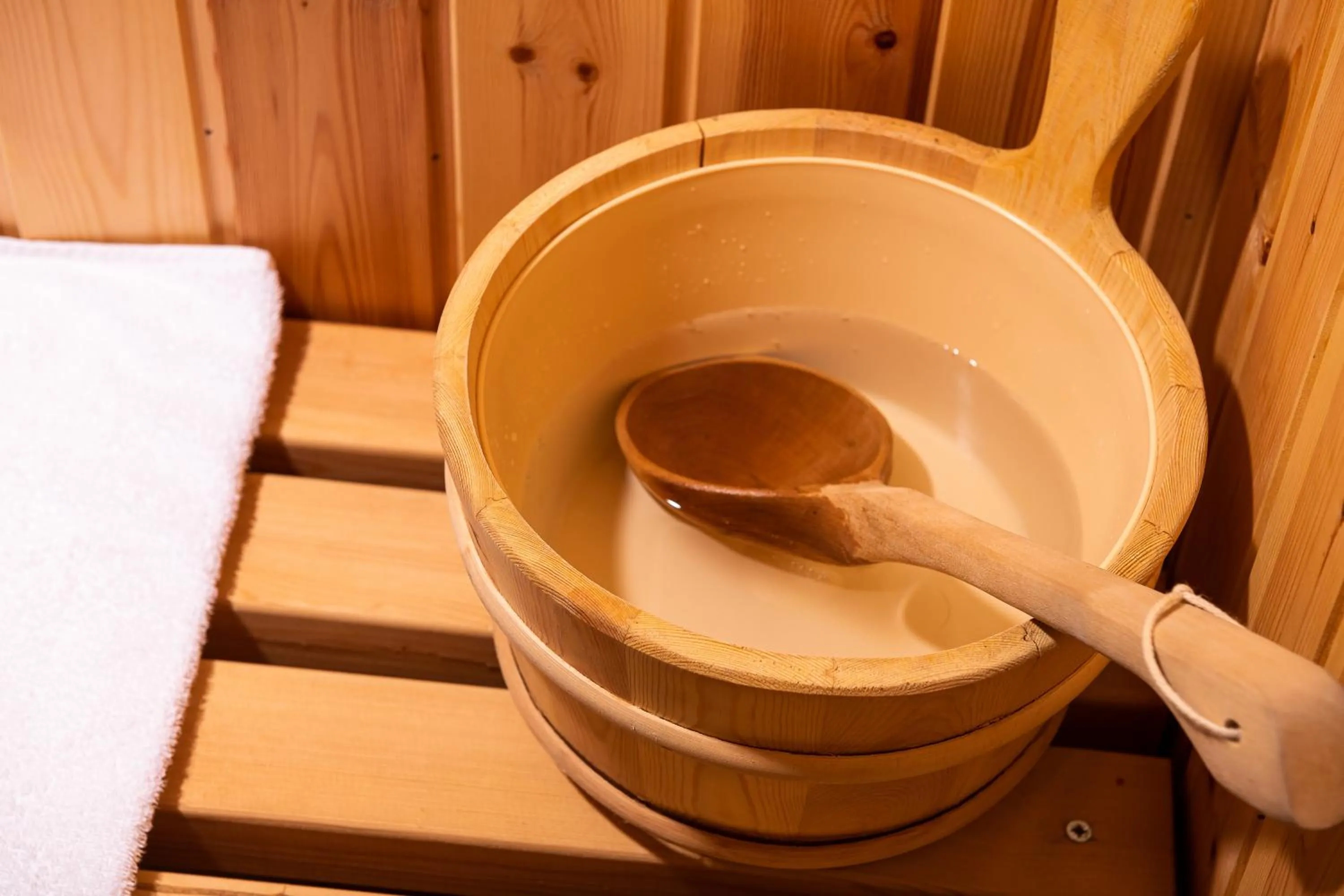 Sauna in Natura Chalets