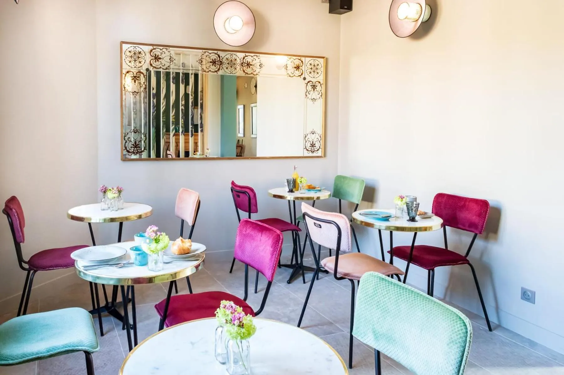 Breakfast in Hotel des Iris